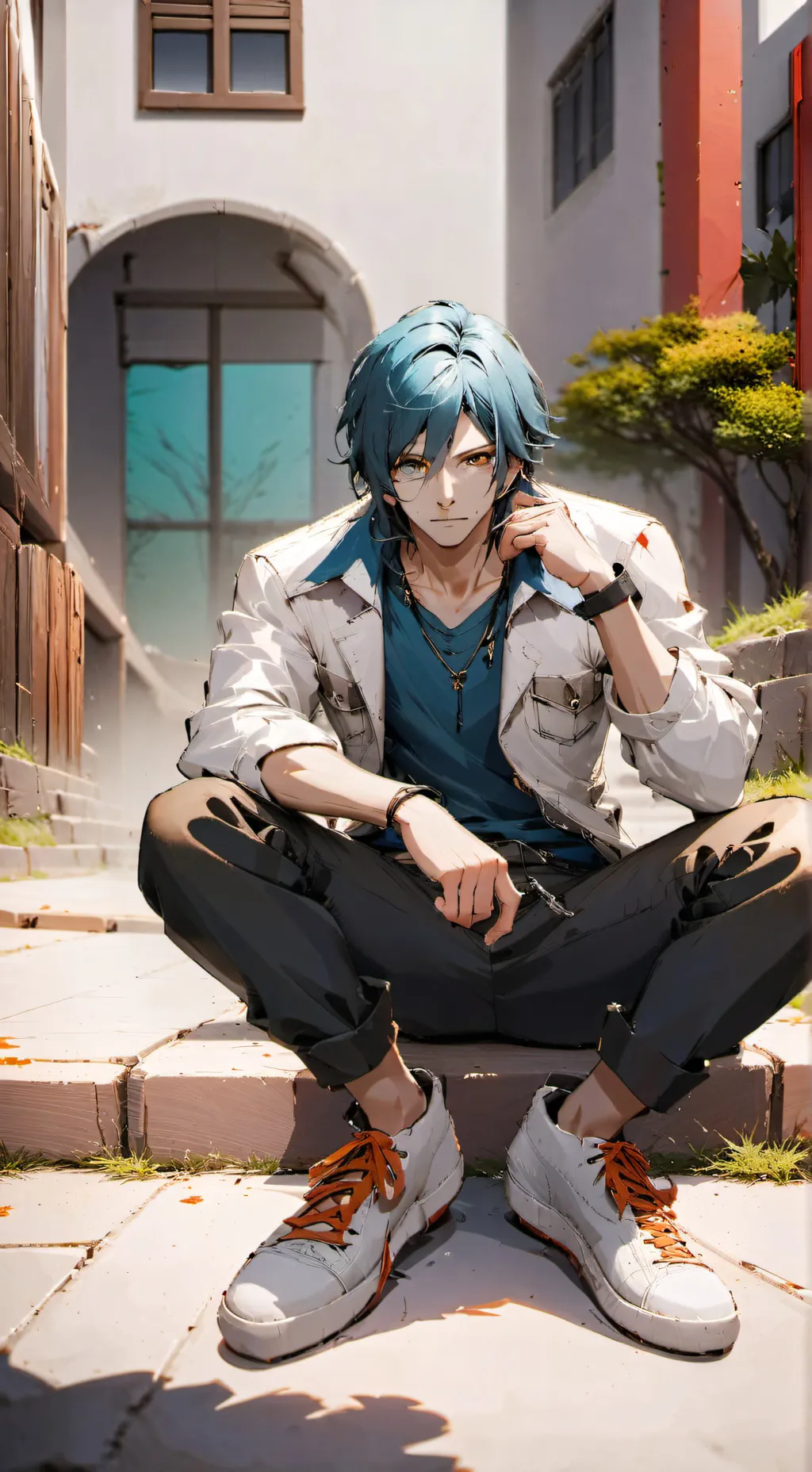 ai character: tom background