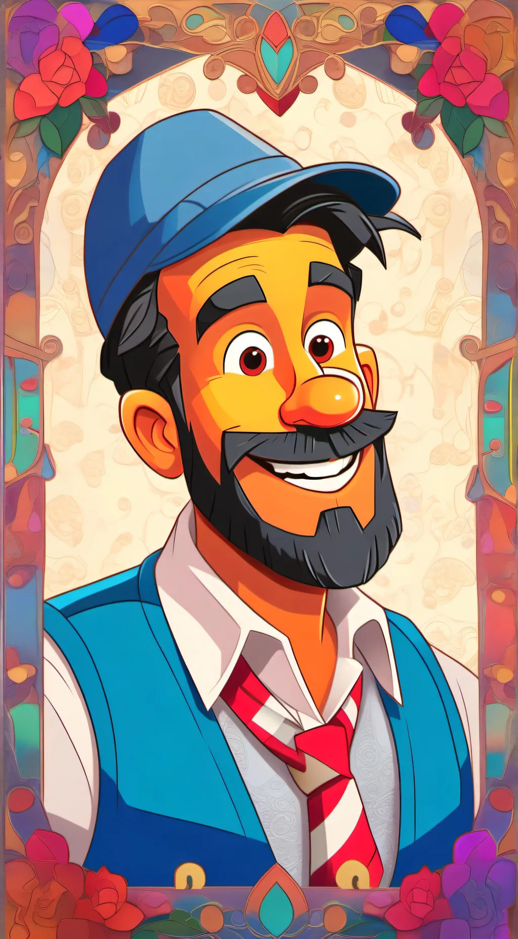 ai character: Timothy ronald background