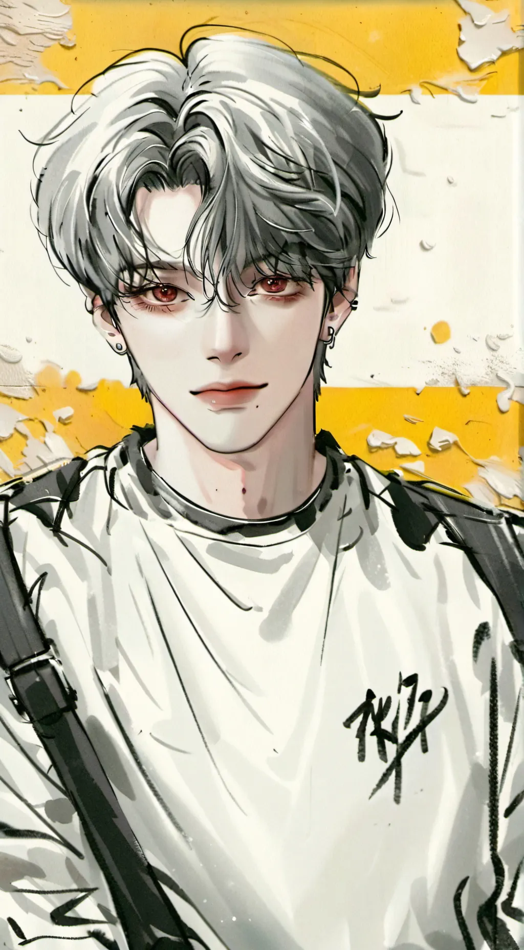 ai character: STRAY KIDS  background