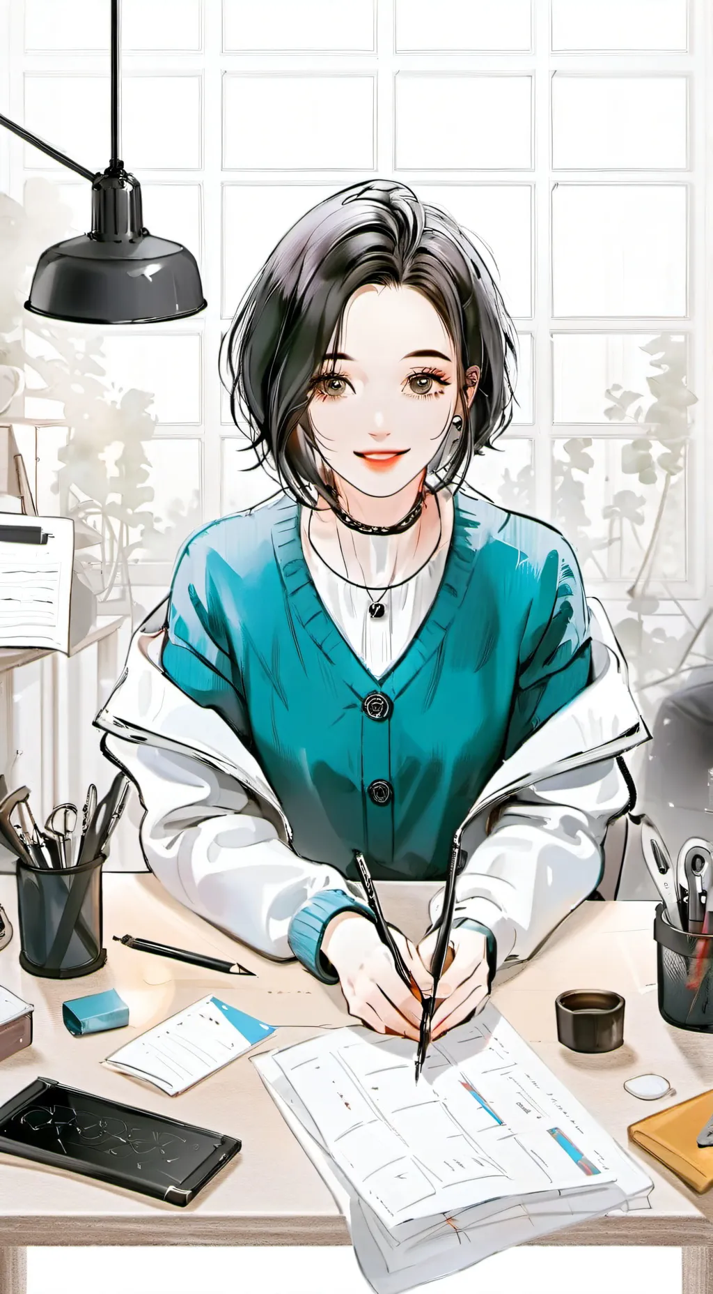 ai character: Baby Tech Tycoon background