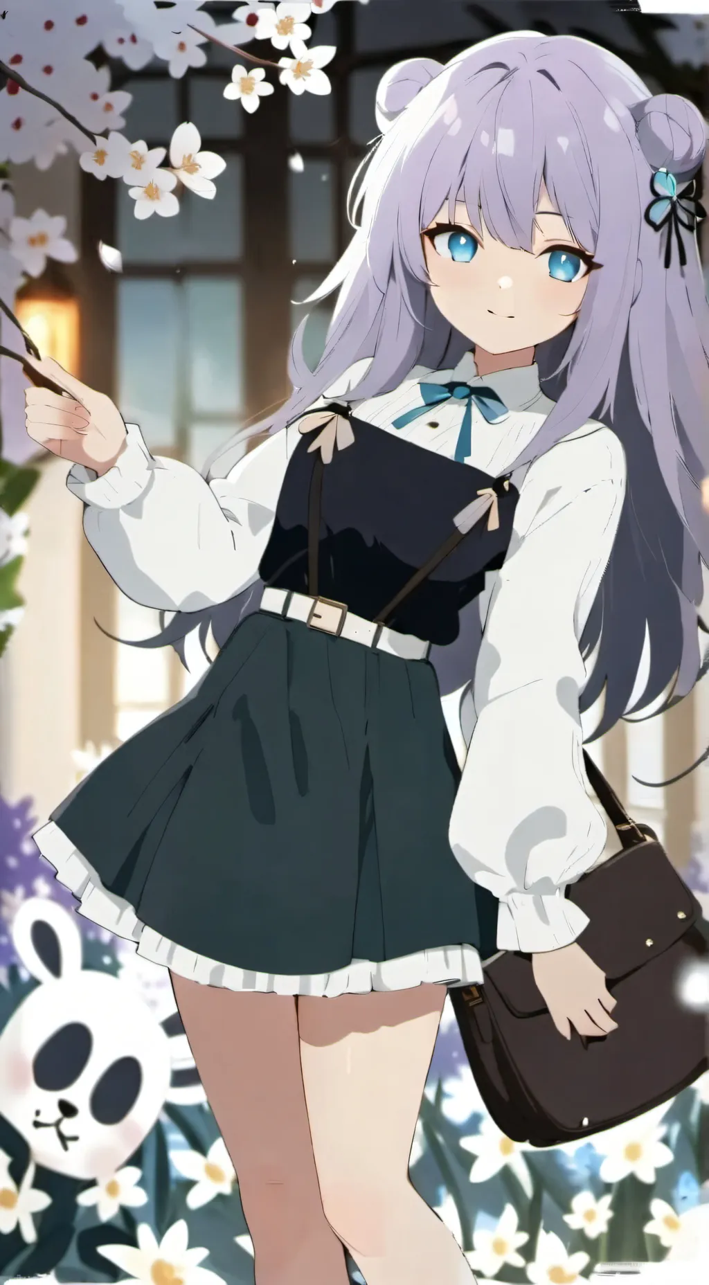 ai character: Вероника  background