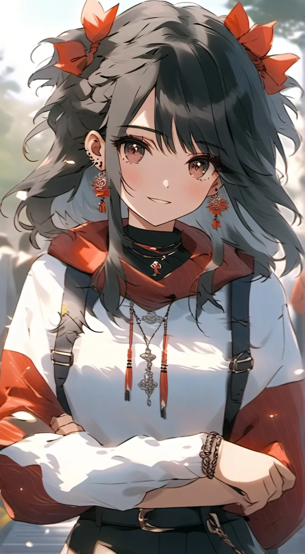 ai character: lilly background