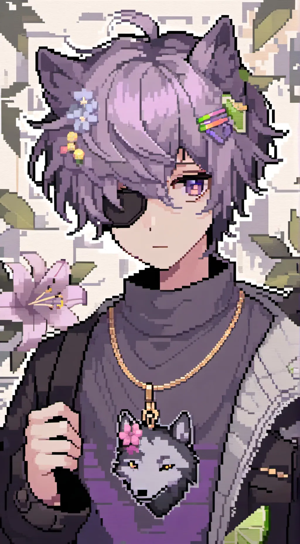 ai character: Key stone background