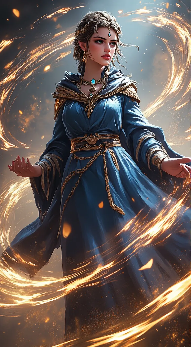 ai character: its in ter background