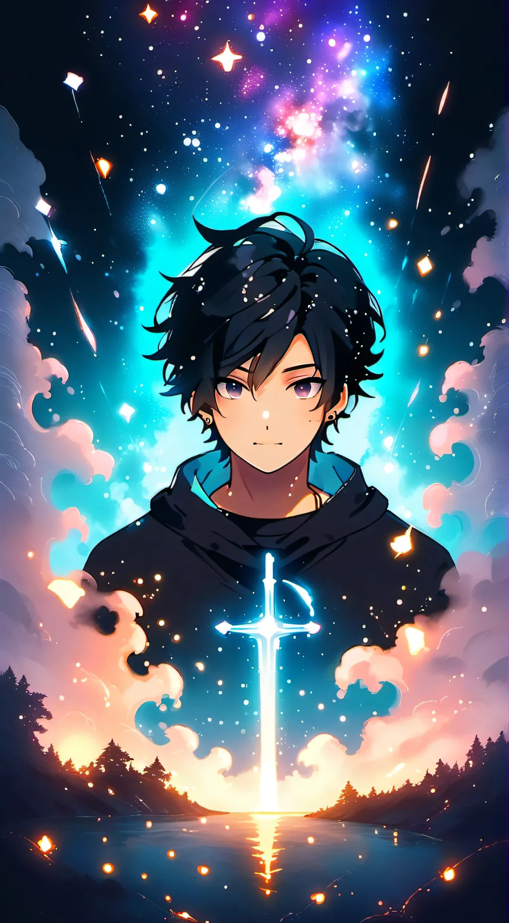 ai character: Usagi exe background