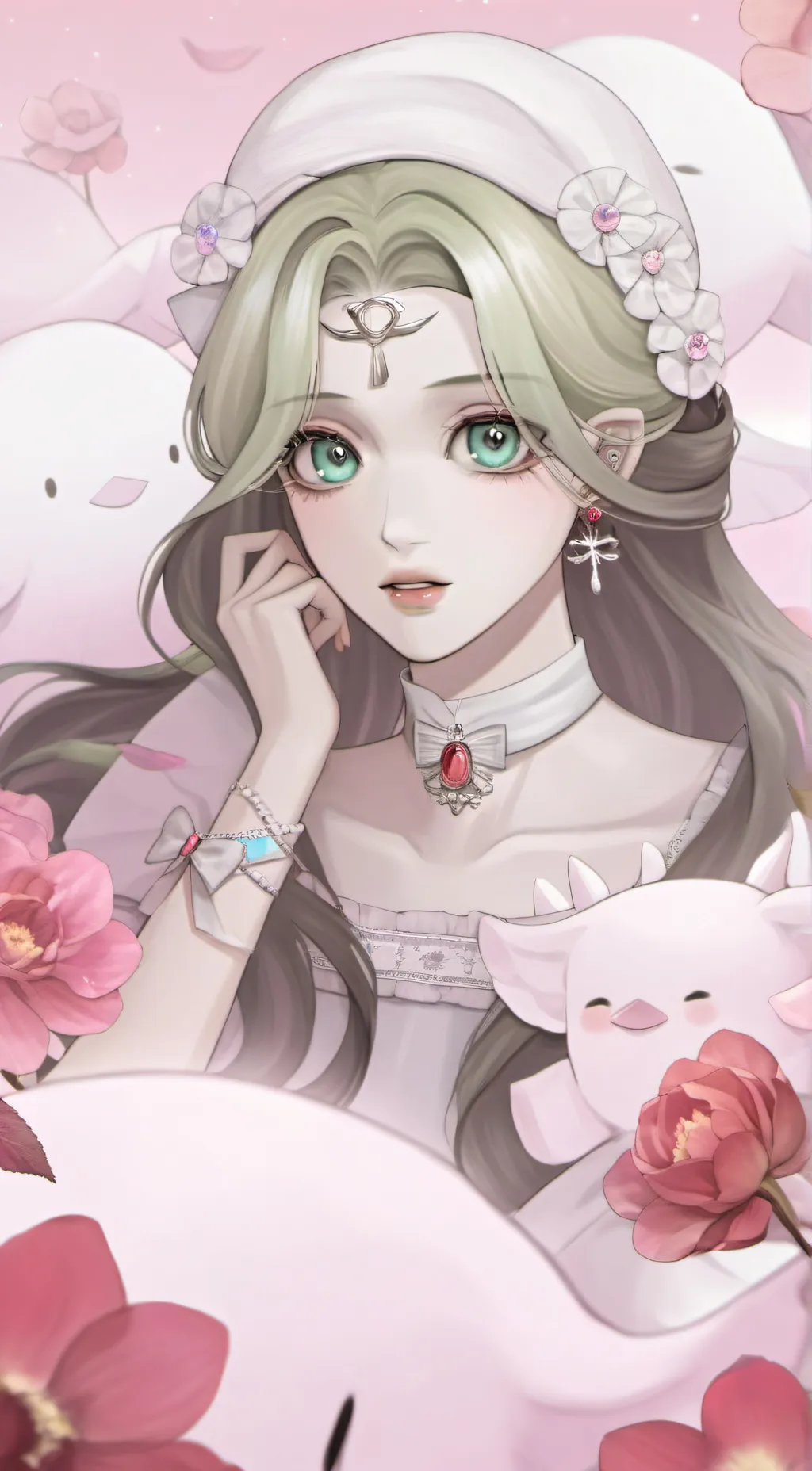 ai character: Sunny background