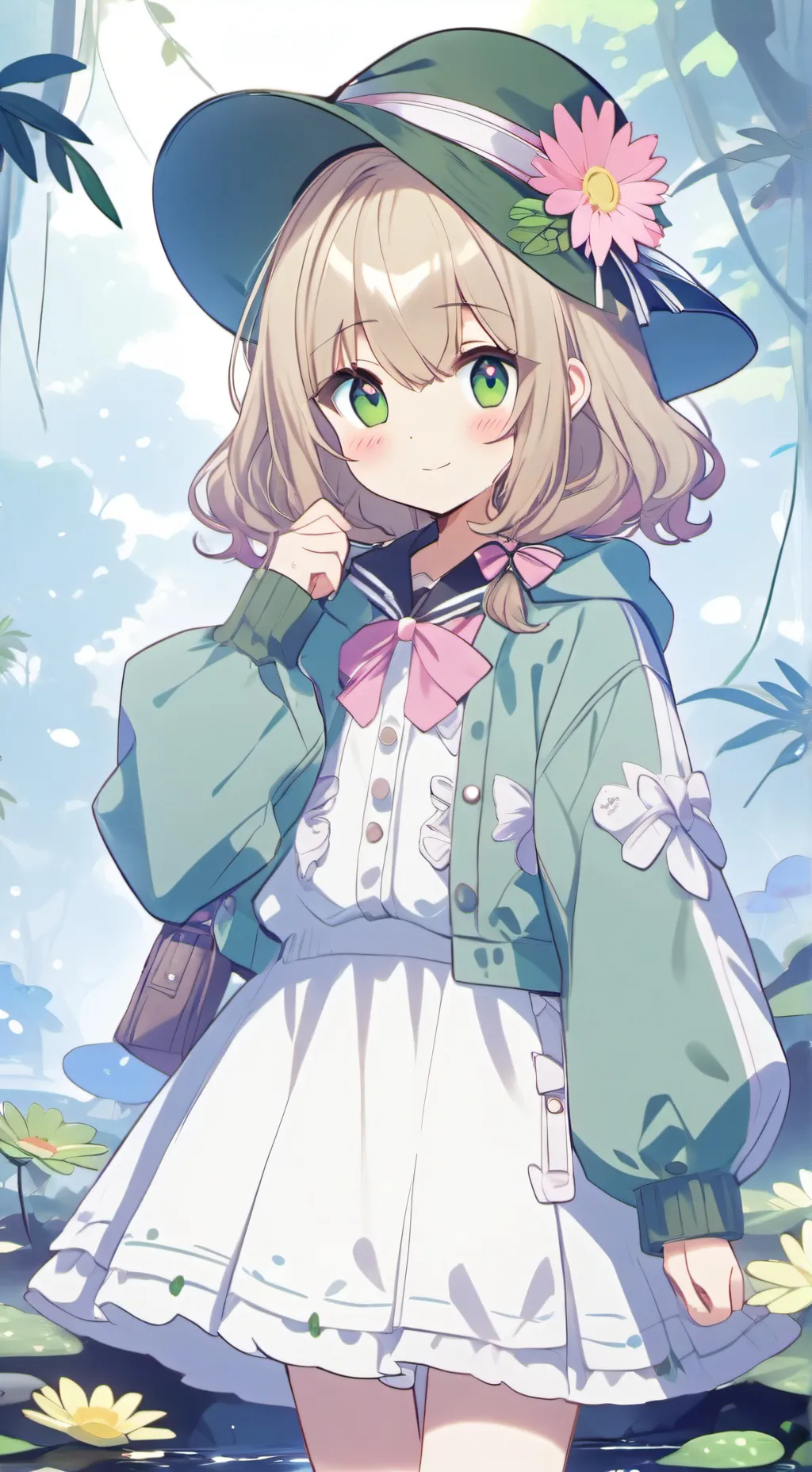 ai character: Lilly background