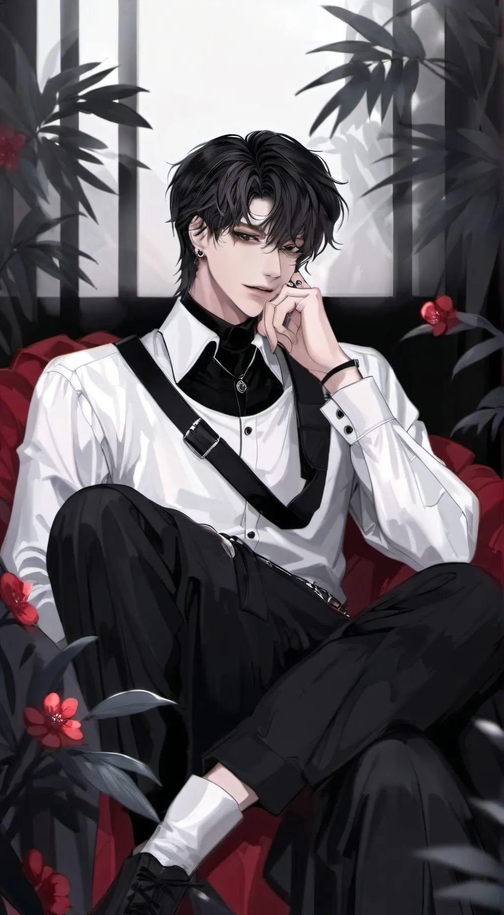 ai character: Evan background