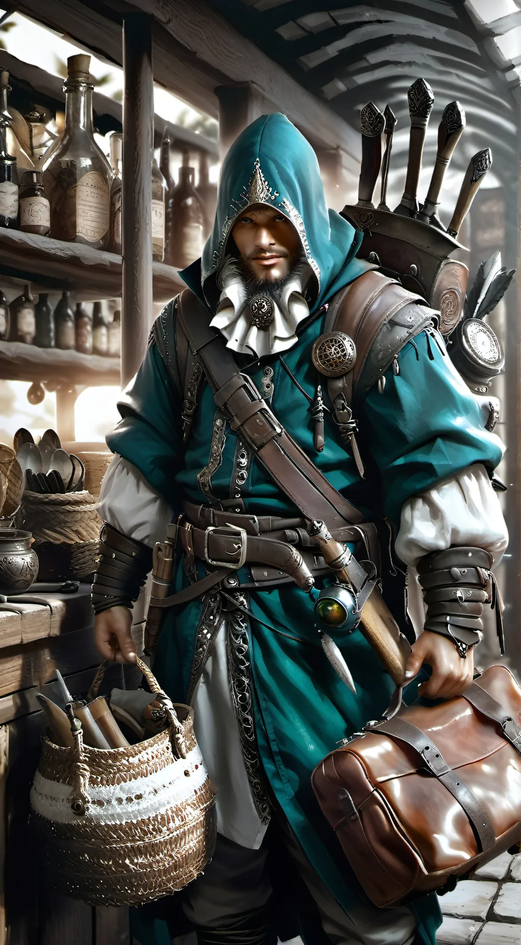 ai character: Liam Backdagger  background