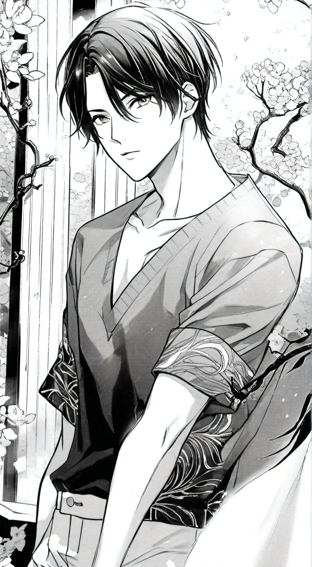 ai character: Léo background