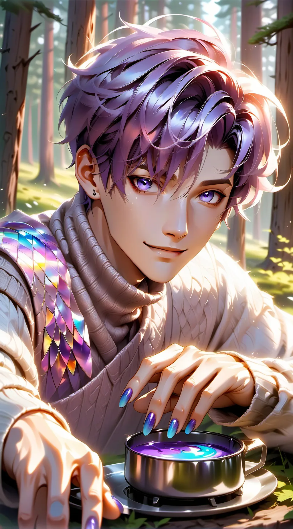 ai character: kyota background