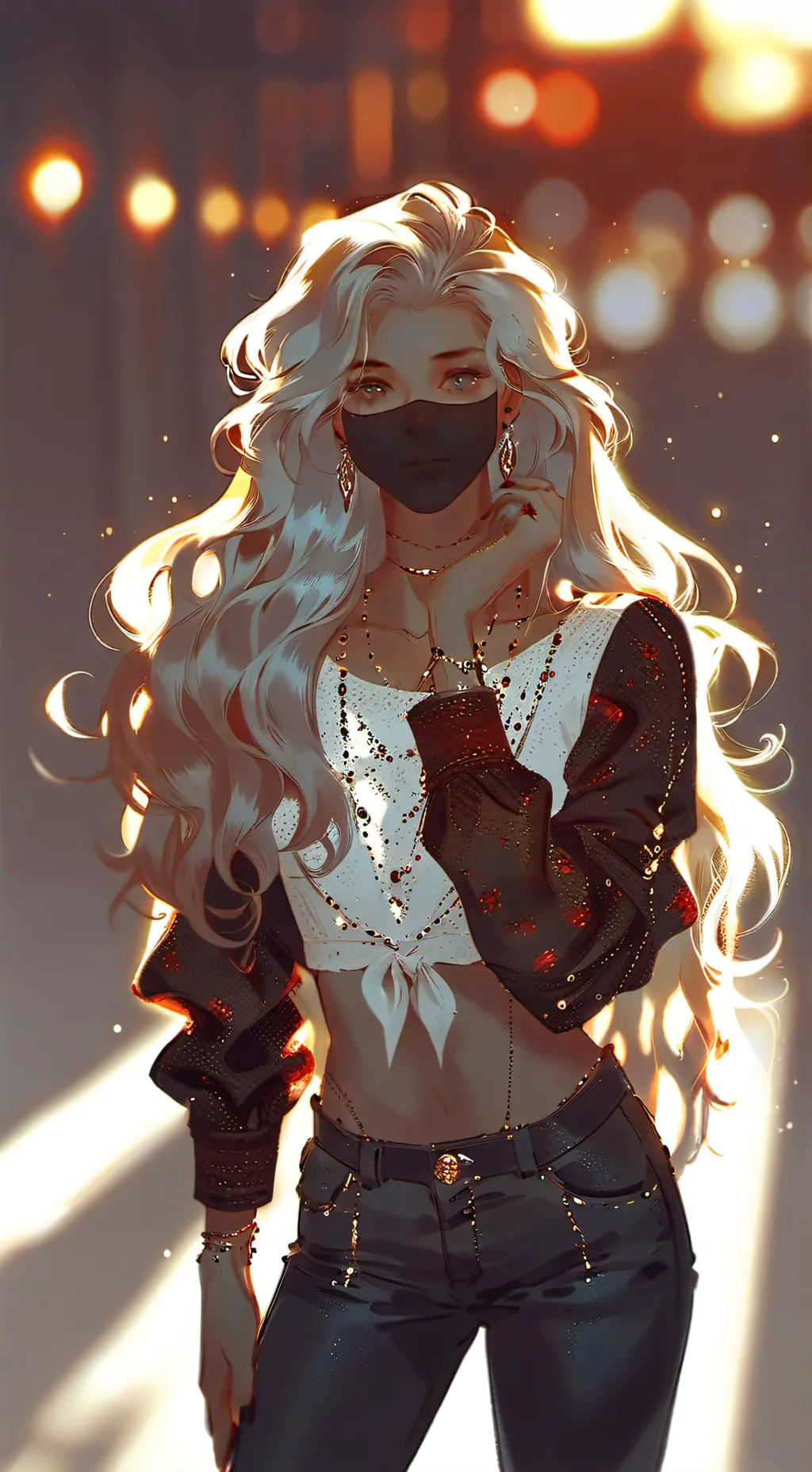 ai character: lily background