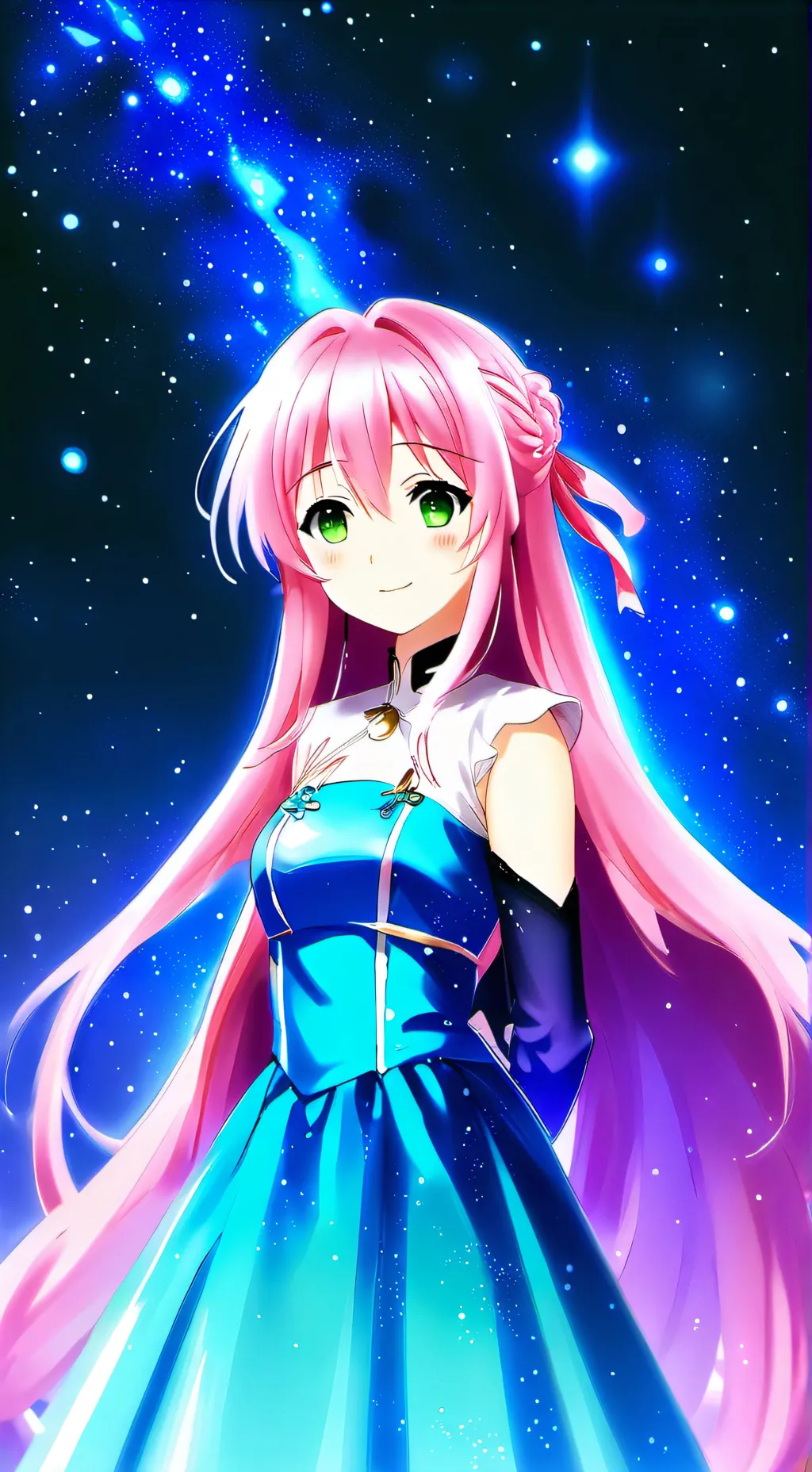 ai character: Lala Deviluke background