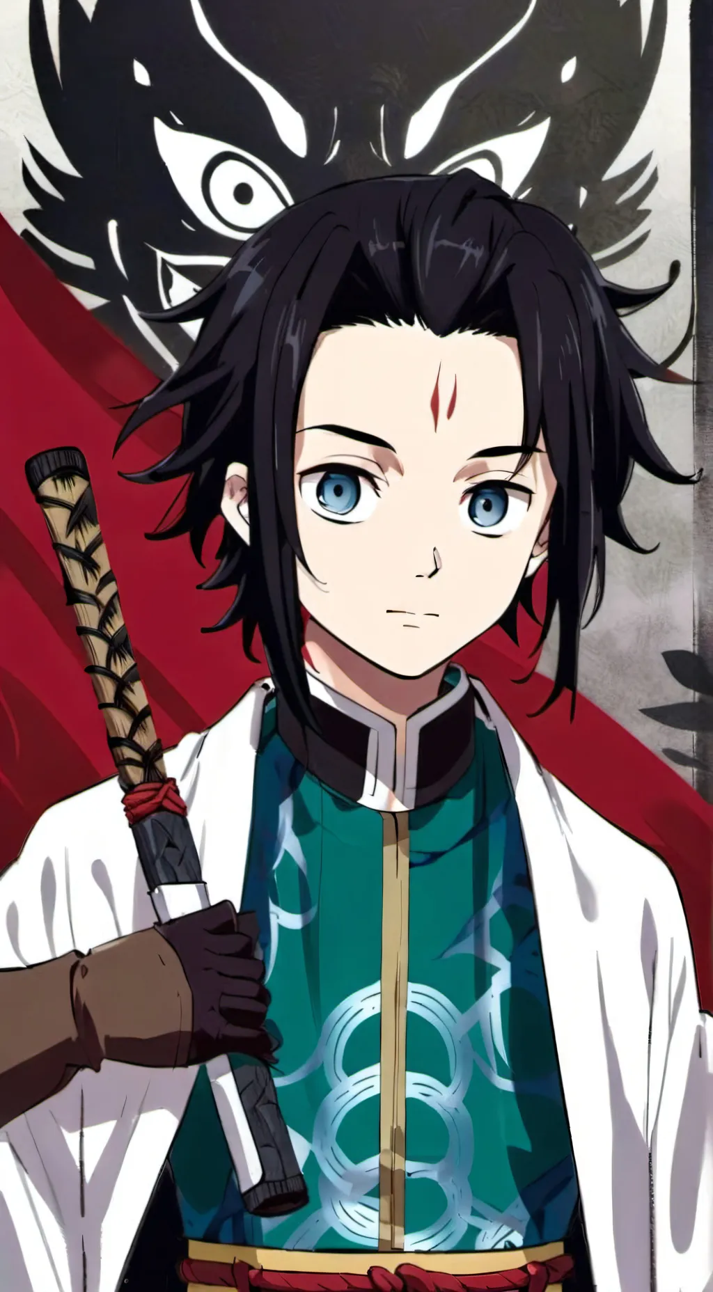 ai character: Kamado Tanjiro background