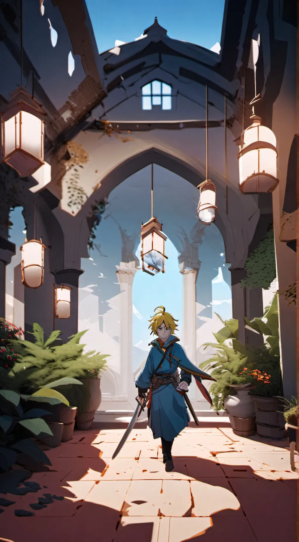 ai character: frère de mistery background