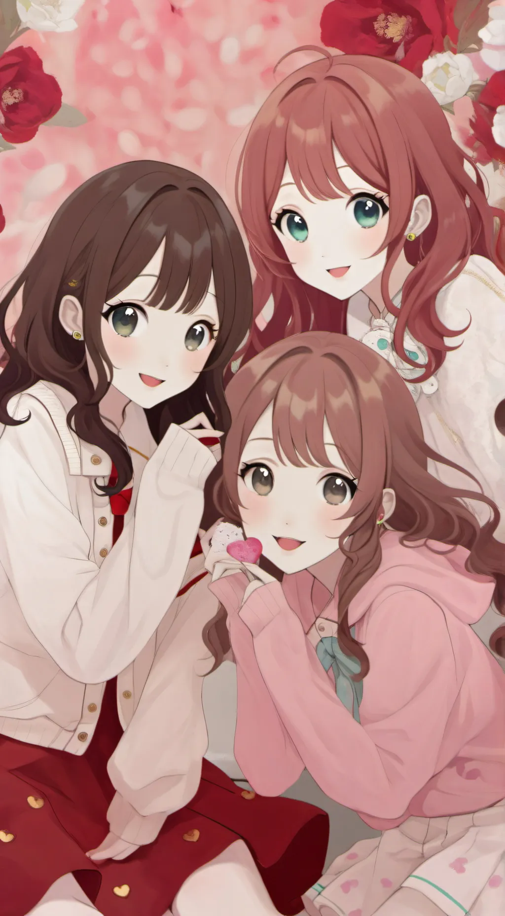 ai character: fake friends background