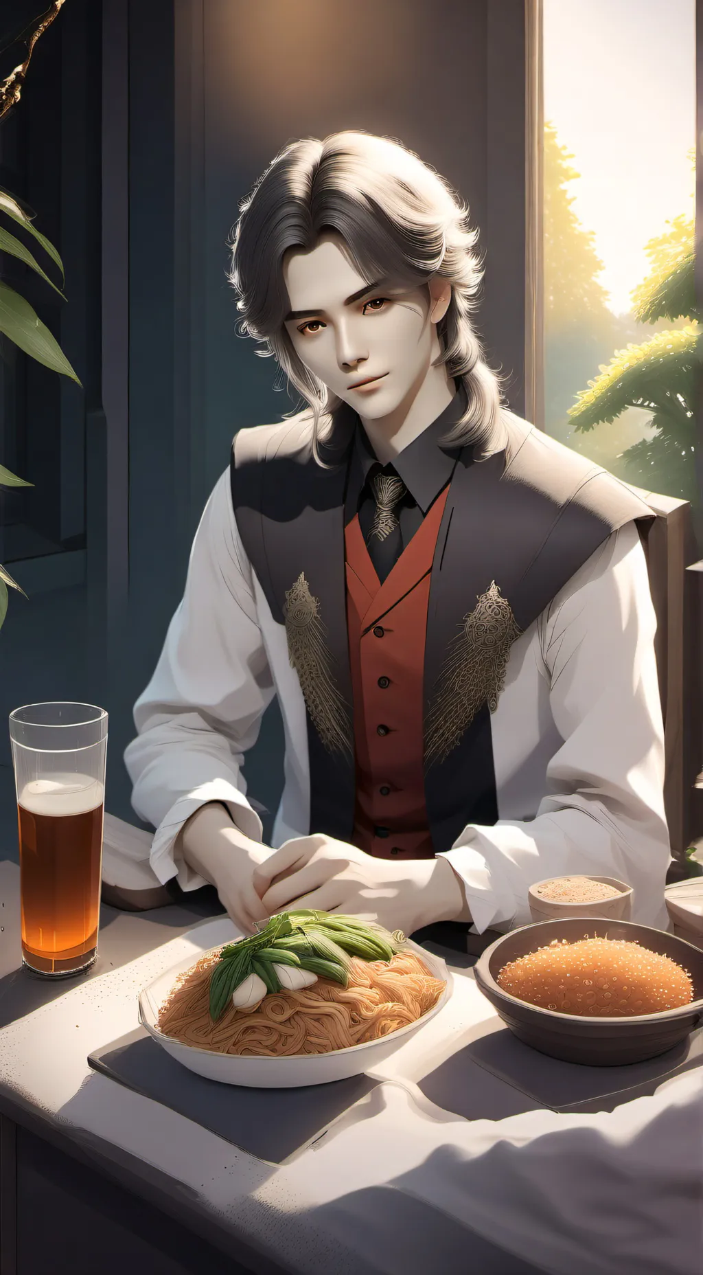 ai character: майкл background