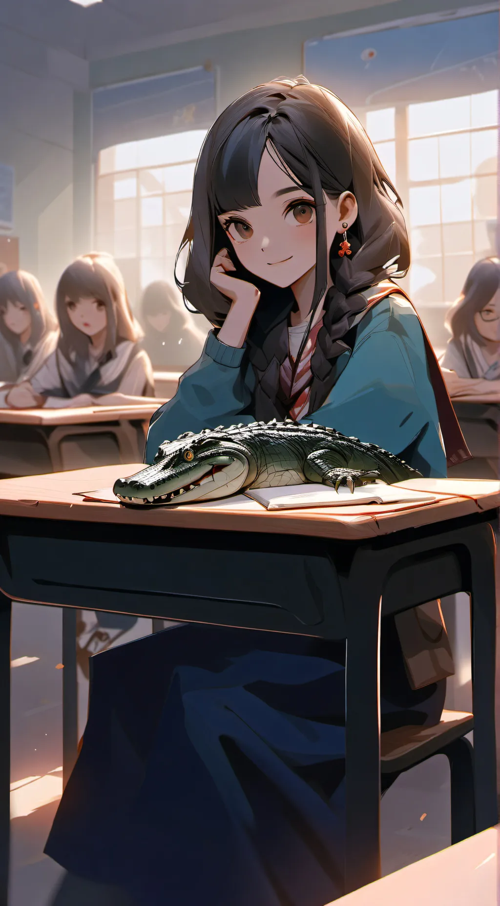 ai character: Aaliyah ￼ background