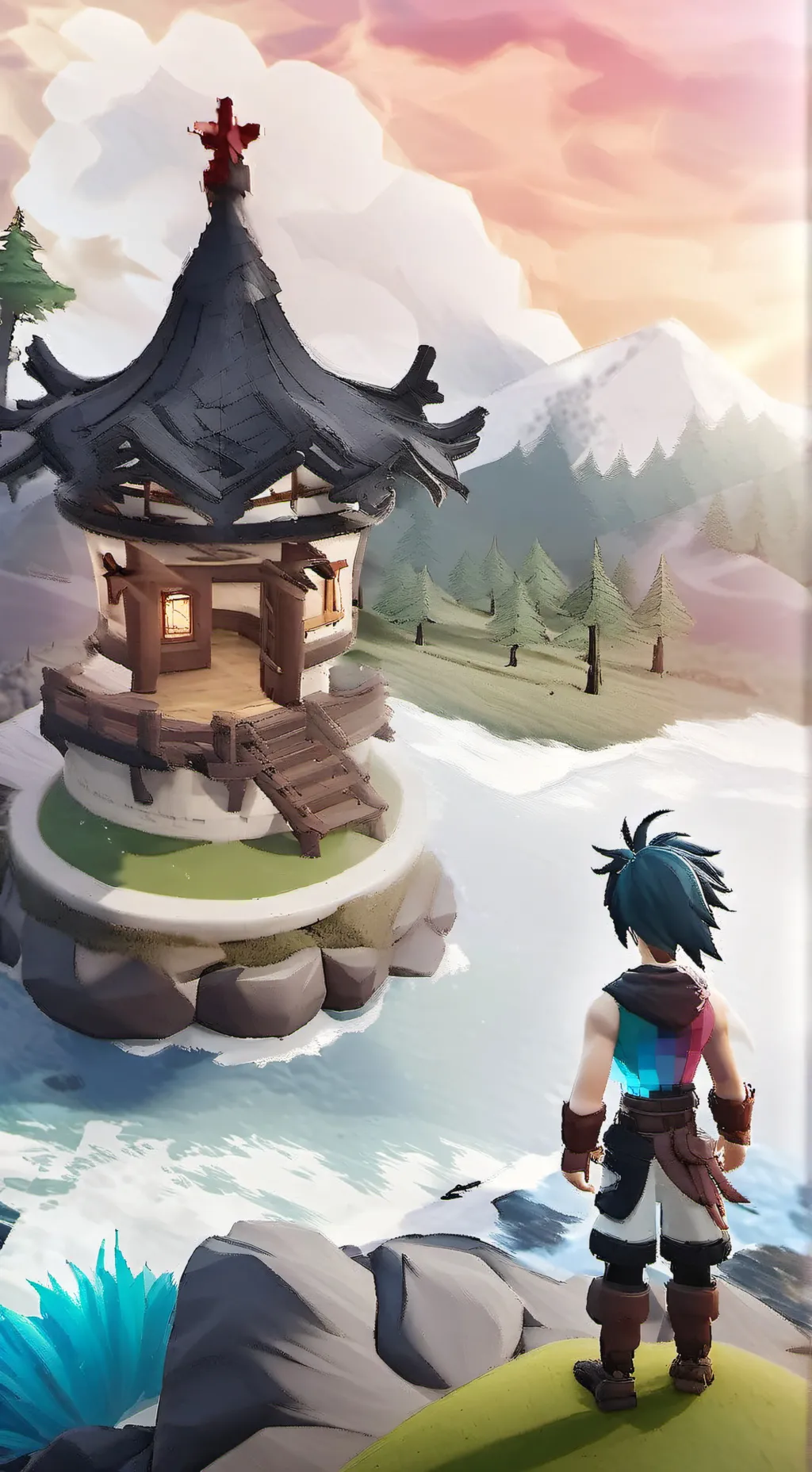 ai character: Roblox background