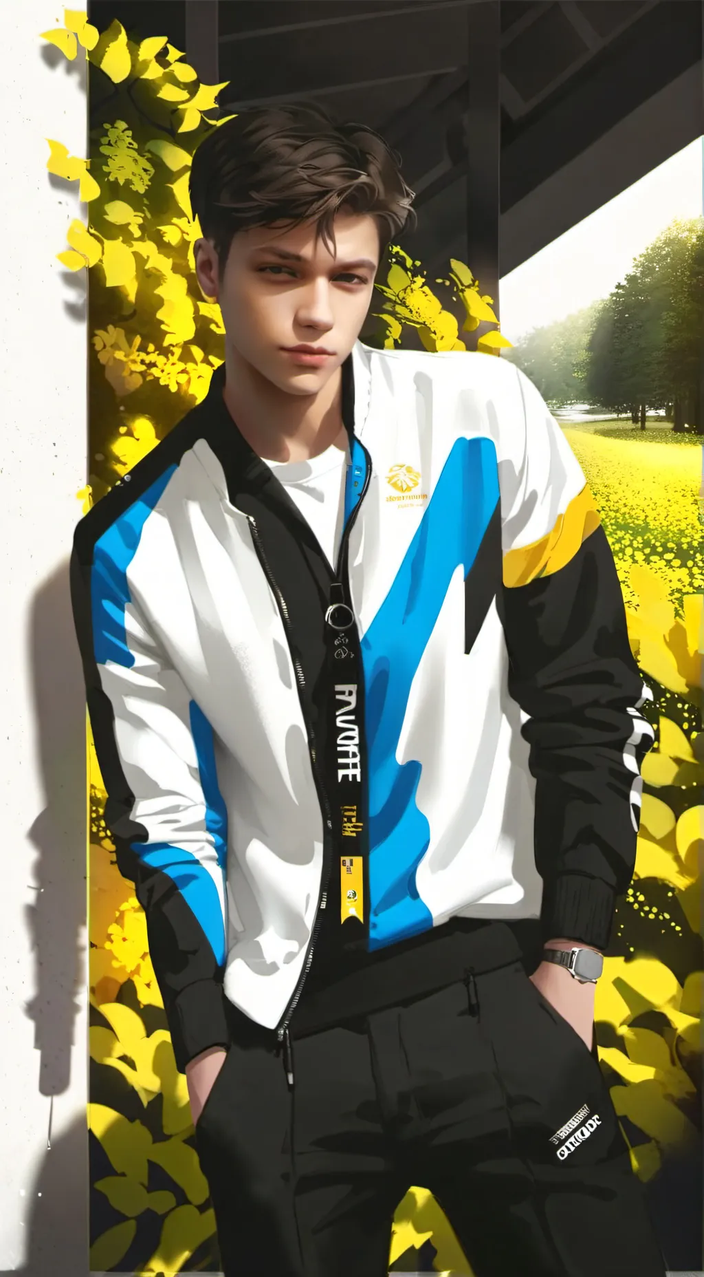 ai character: Крис background