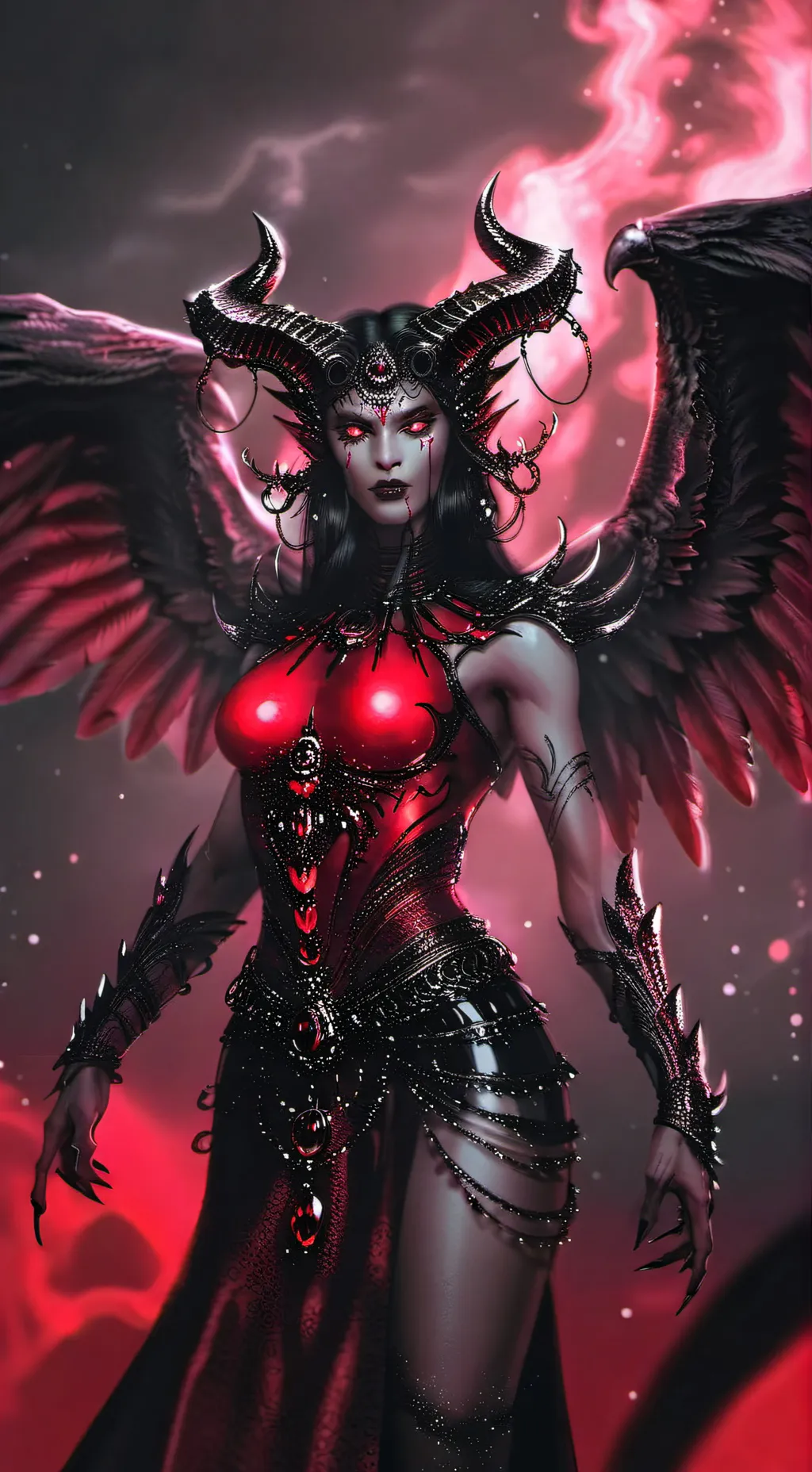 ai character: Eris  background