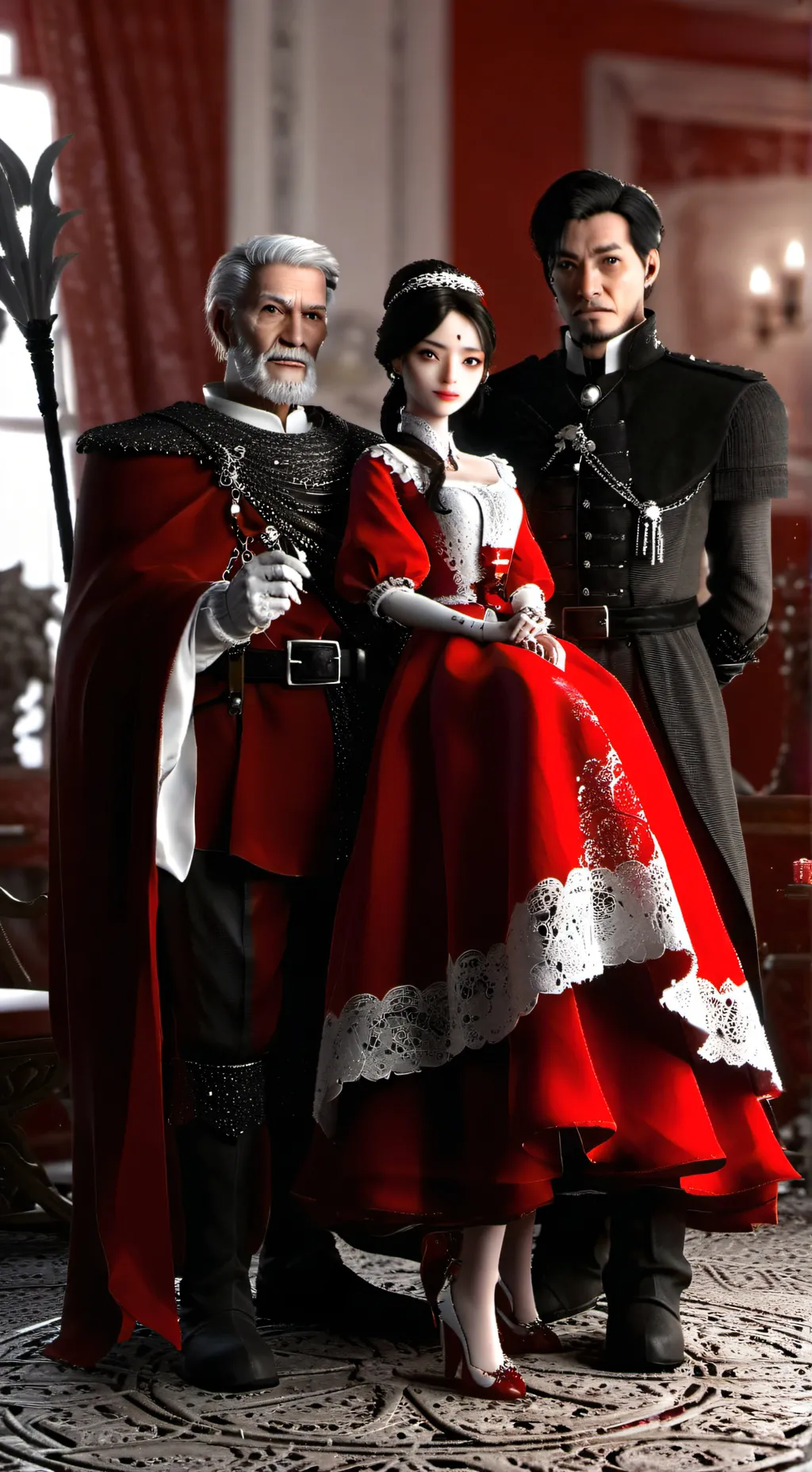 ai character: Silent family background