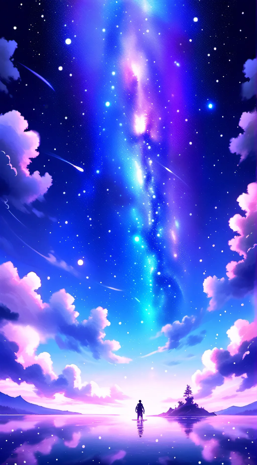 ai character: kpdh sleep over background