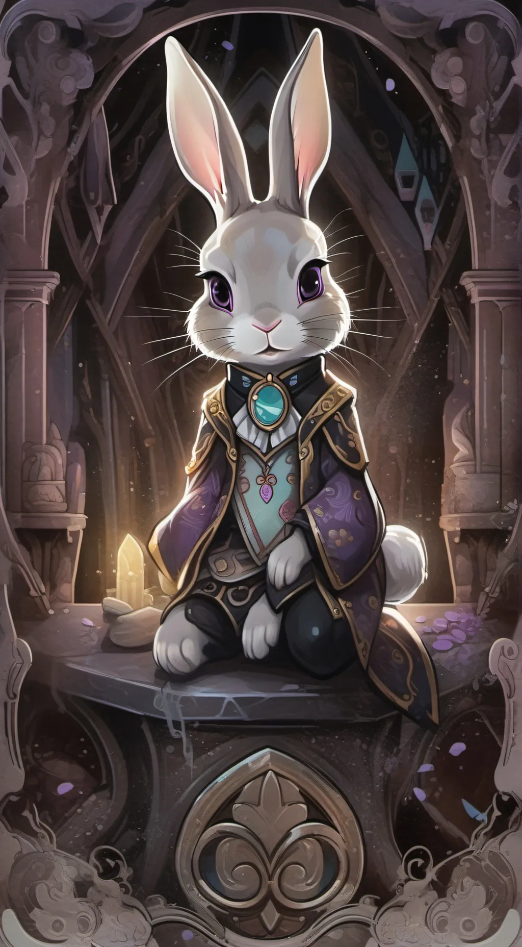 ai character: Coelho Encantado background