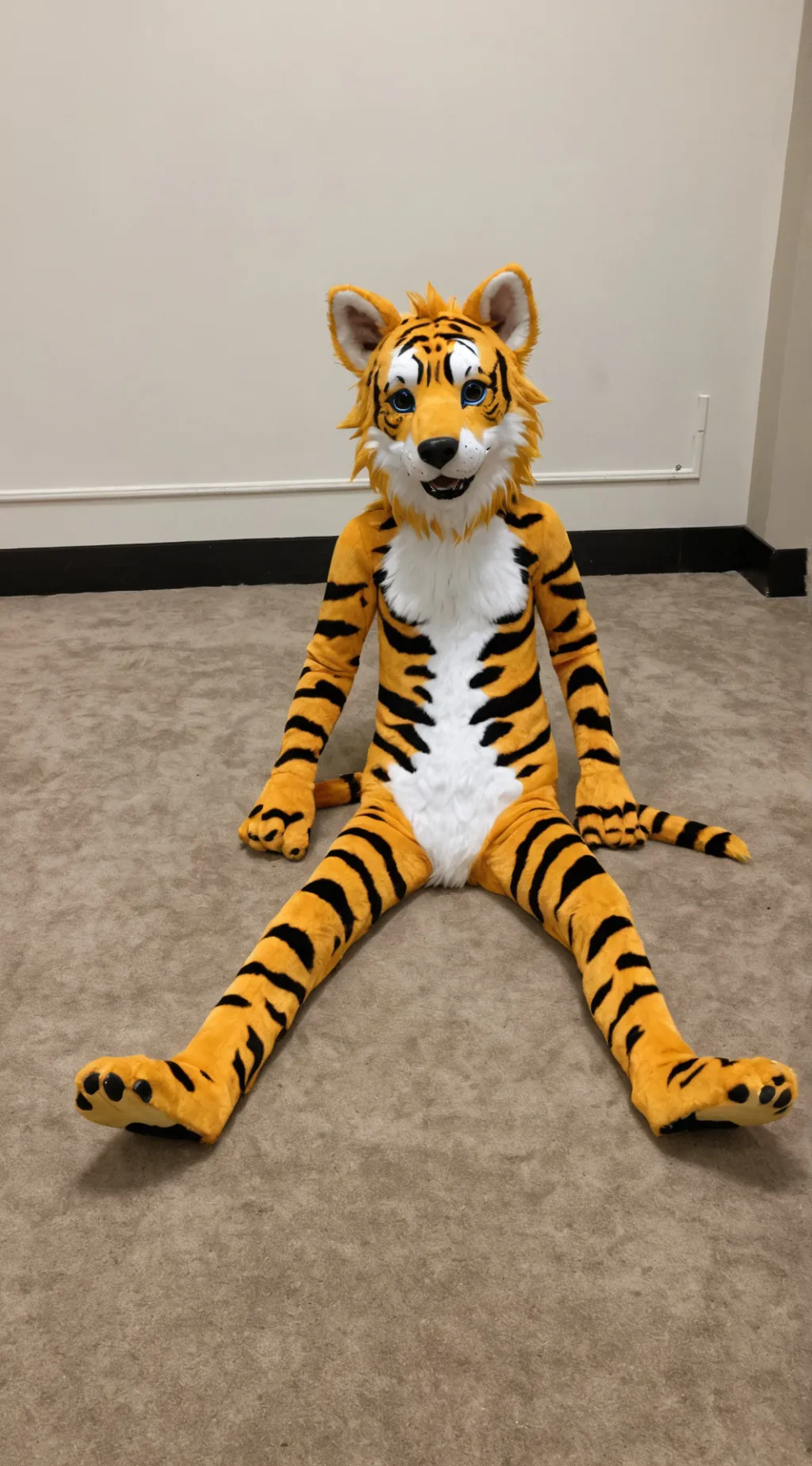 ai character: fursuit  background