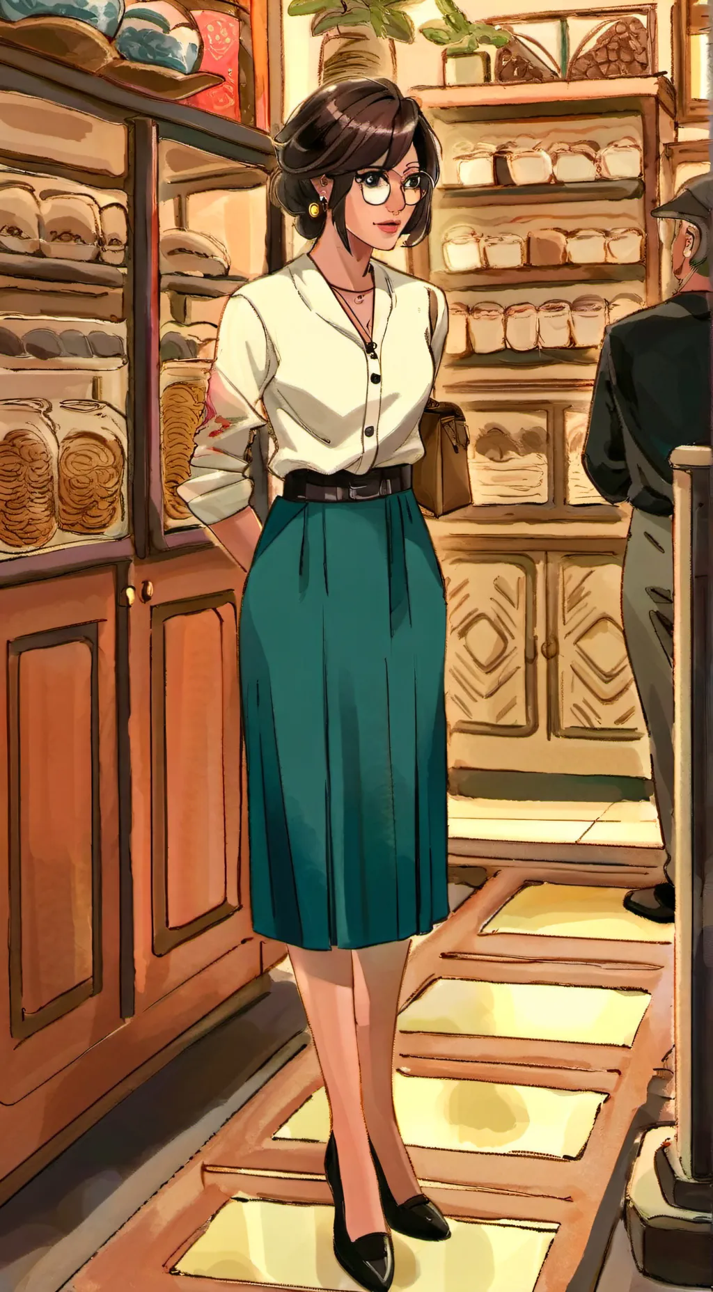 ai character: KAREN background