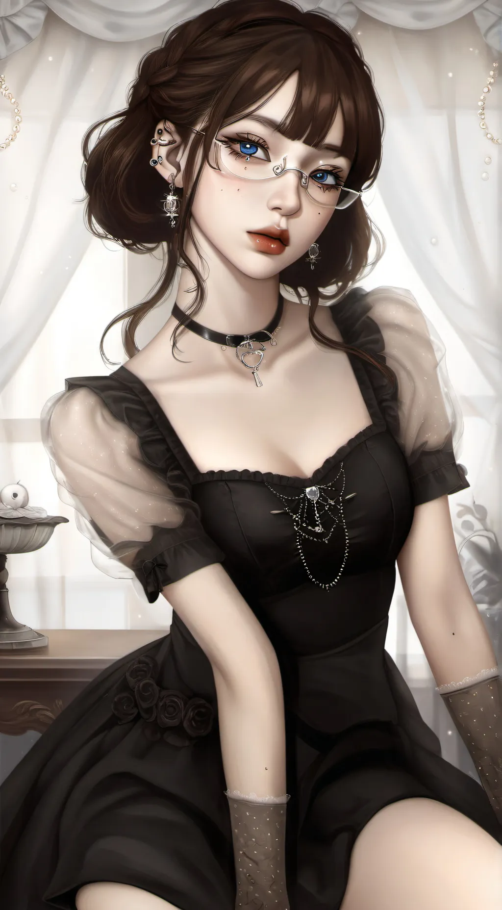 ai character: ٭ ᴠᴇʀᴀ ٭ background