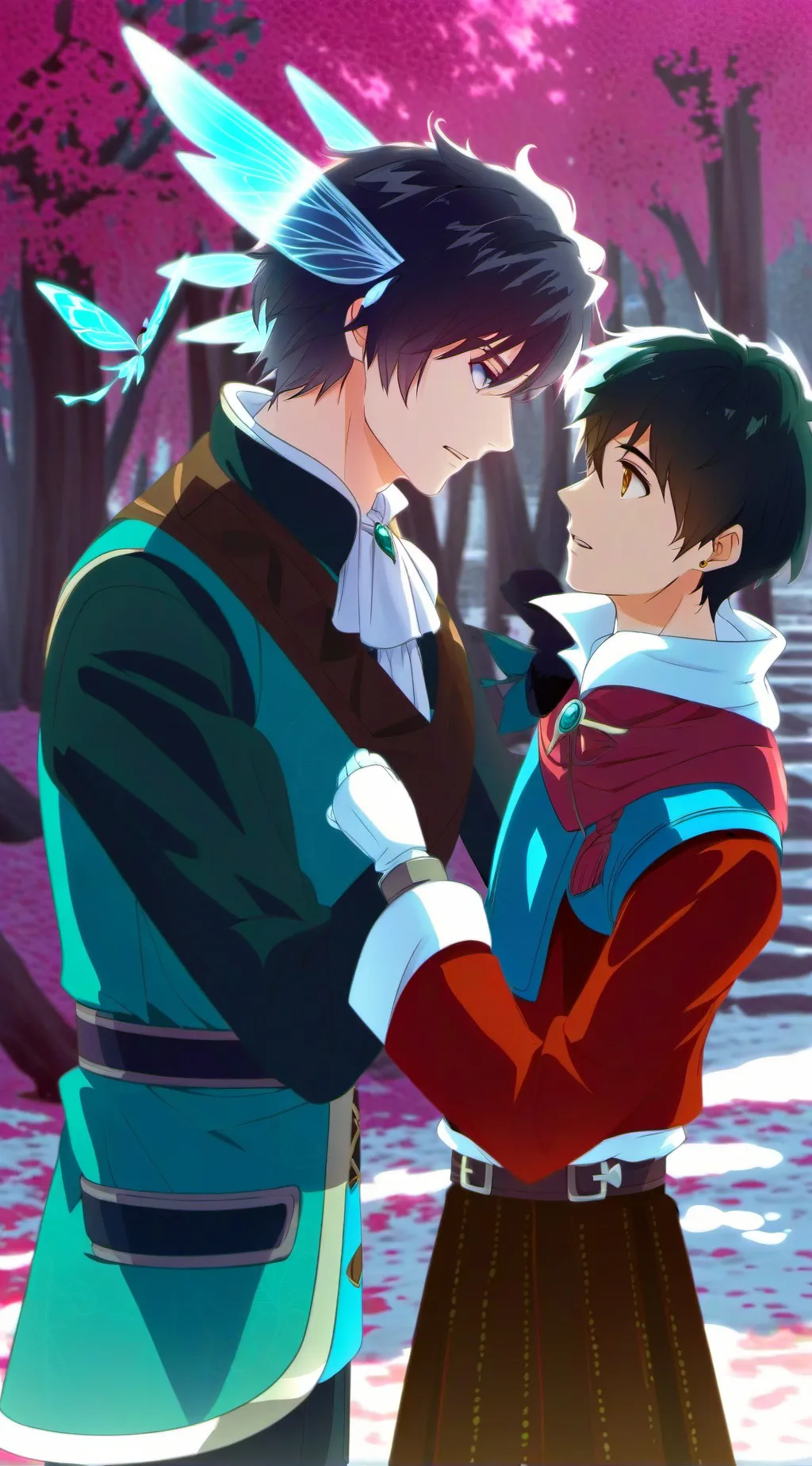 ai character: фабиан и н background