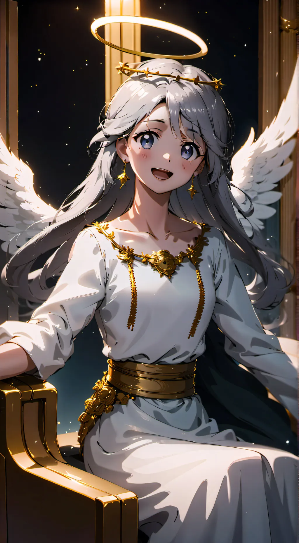 ai character: Angel background