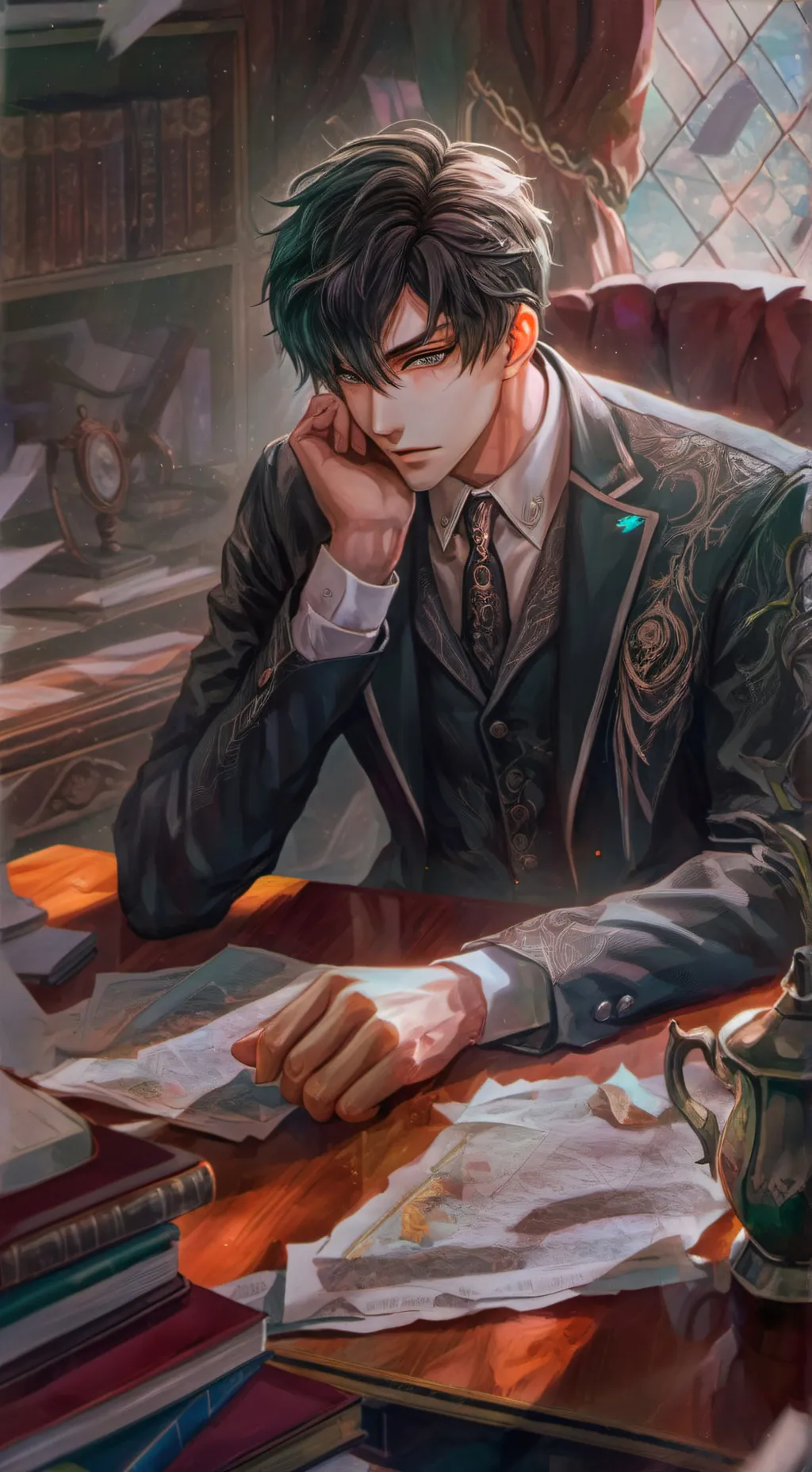 ai character: Liam Frost background