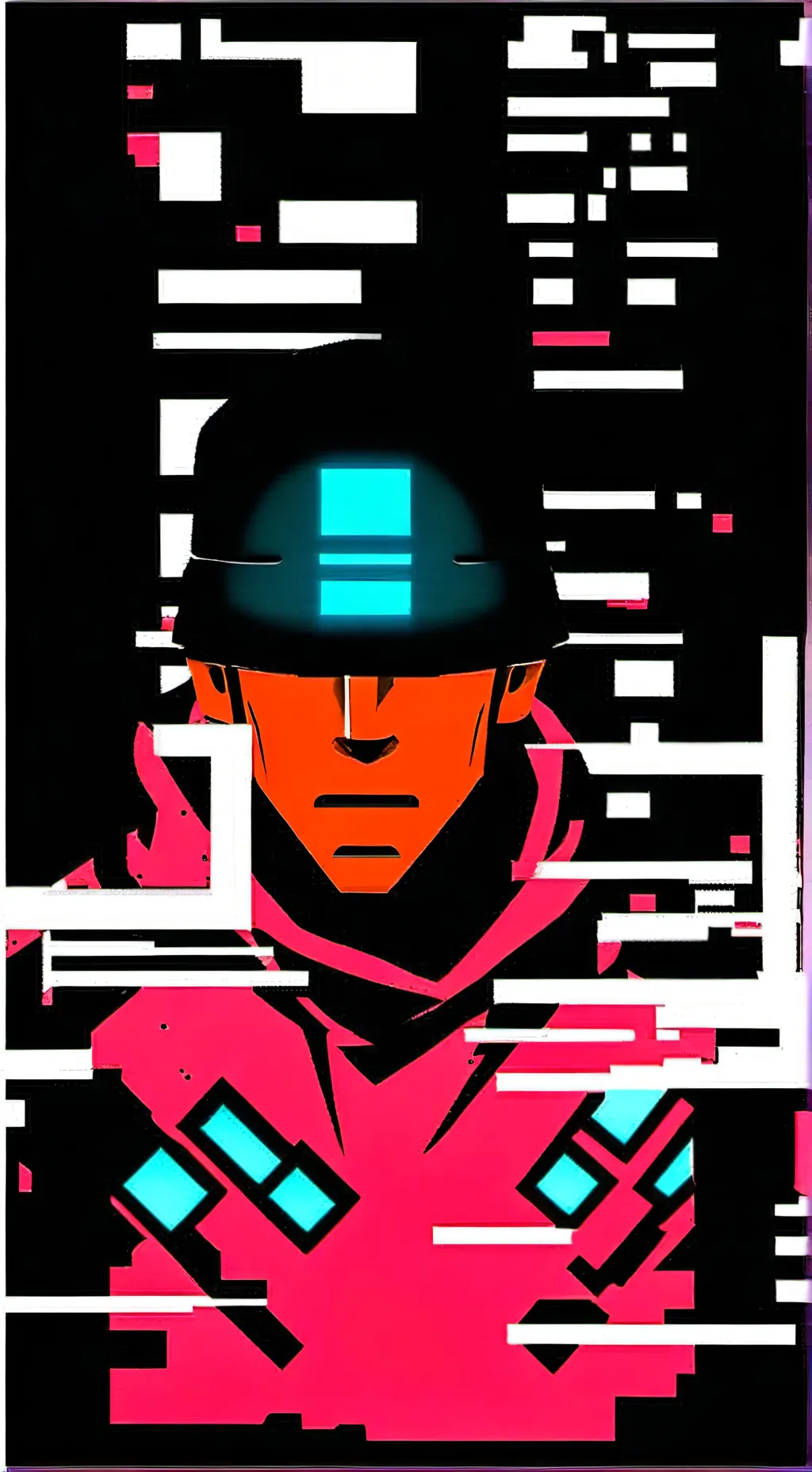 ai character: CyberZero background