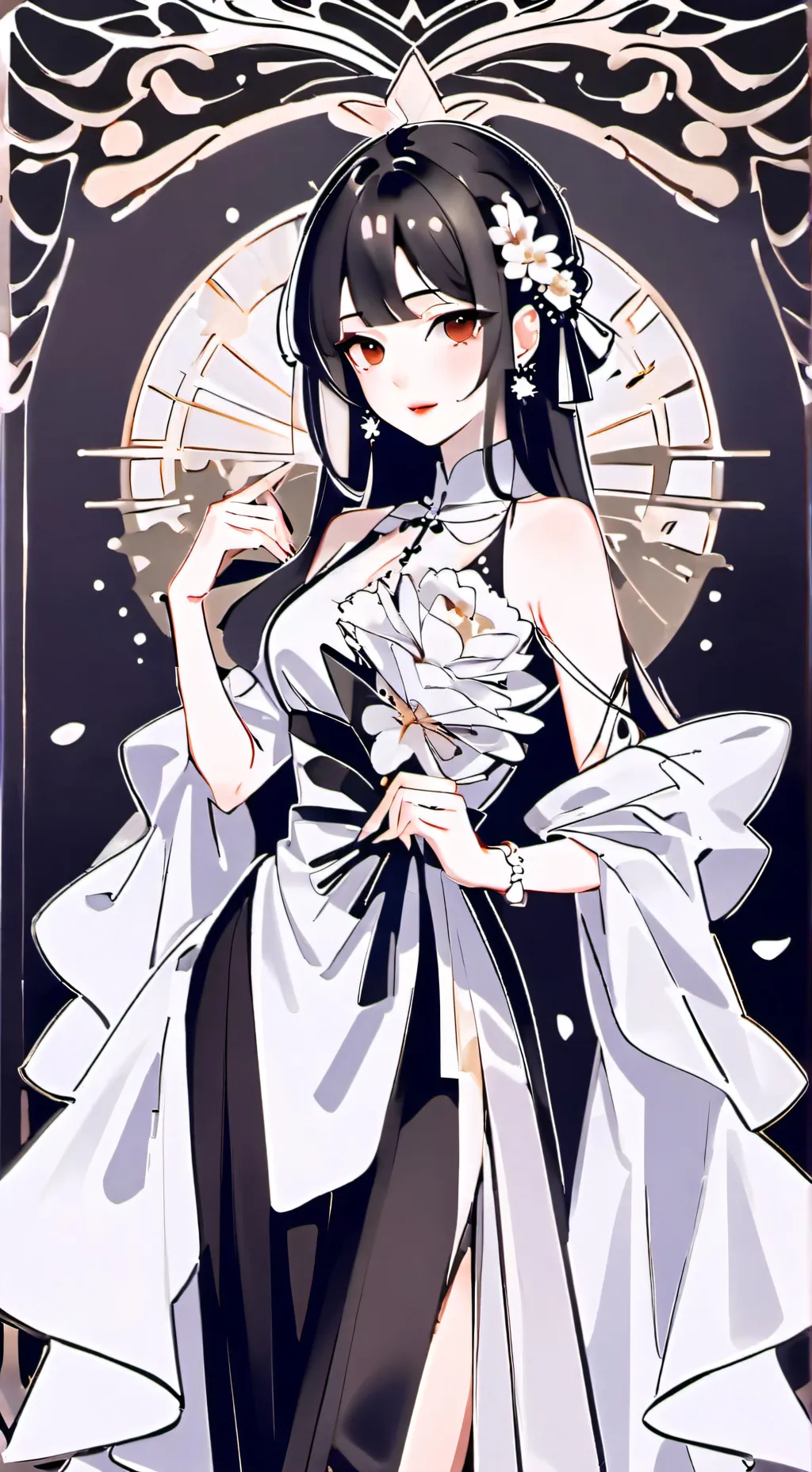 ai character: kit background