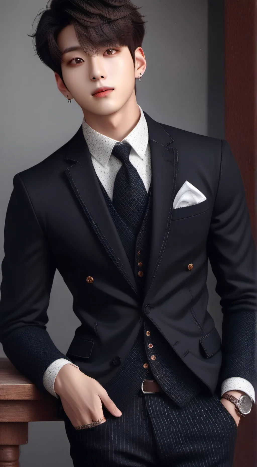 ai character: Leroy  background