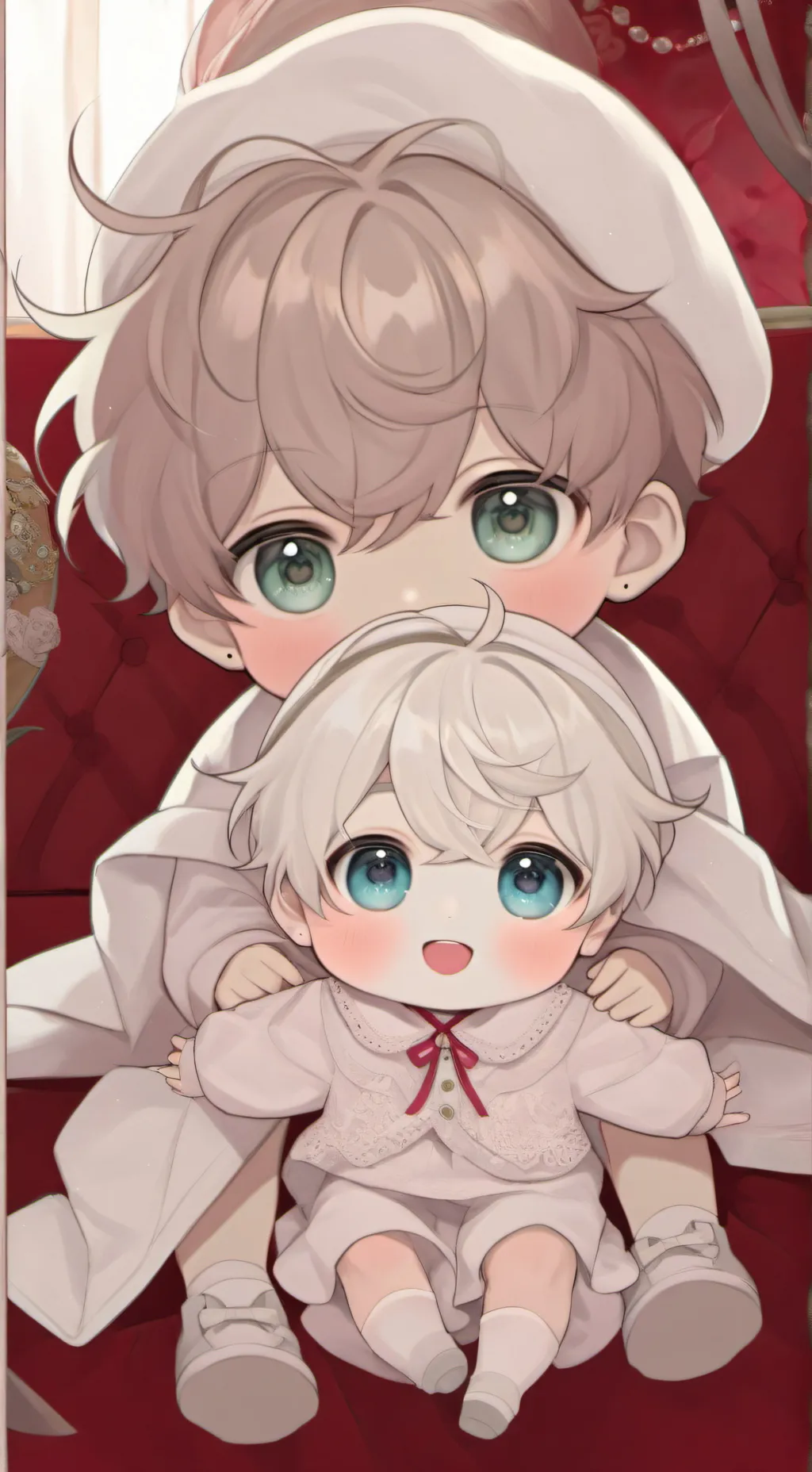 ai character: tu de bebé background