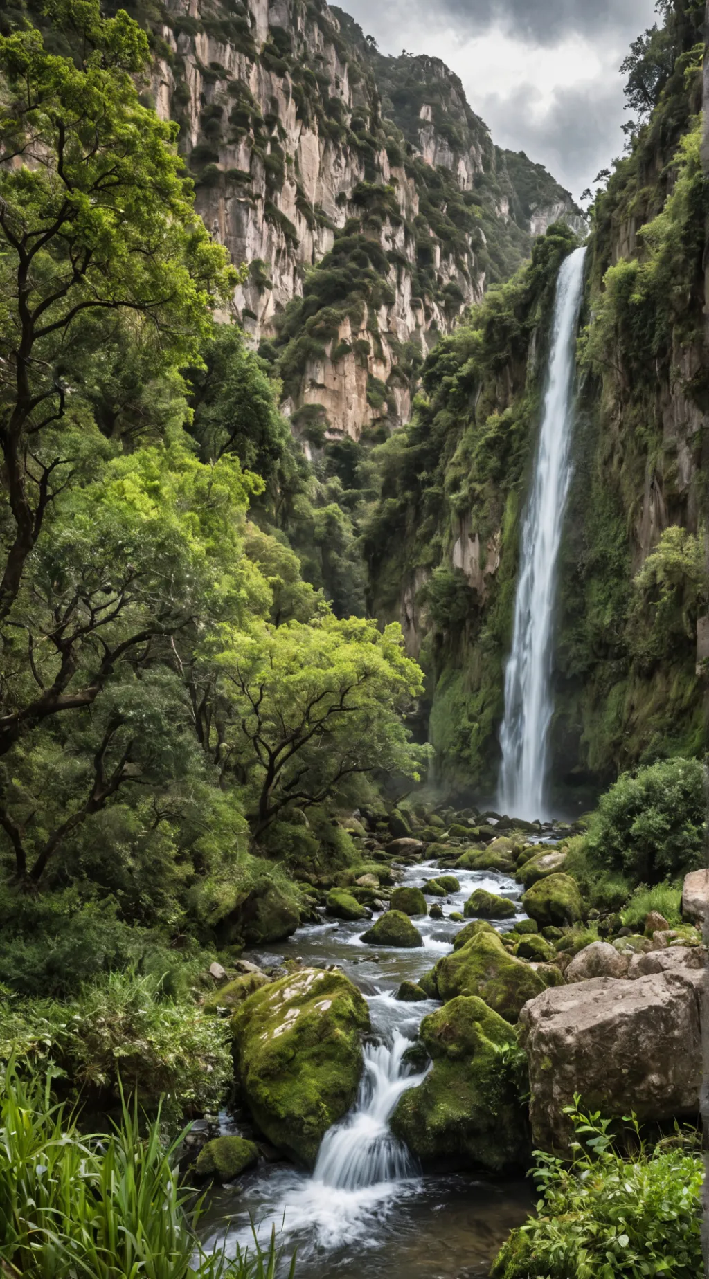 ai character: MHA natural background