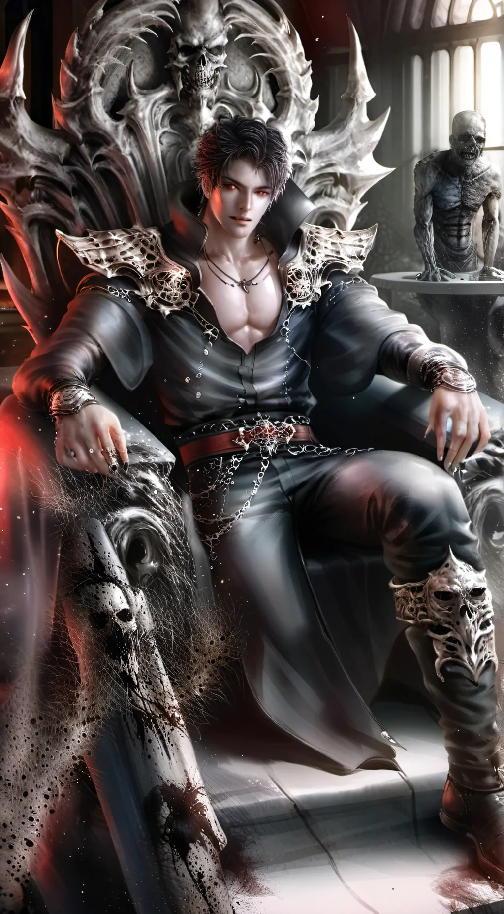 ai character: Lucifer background