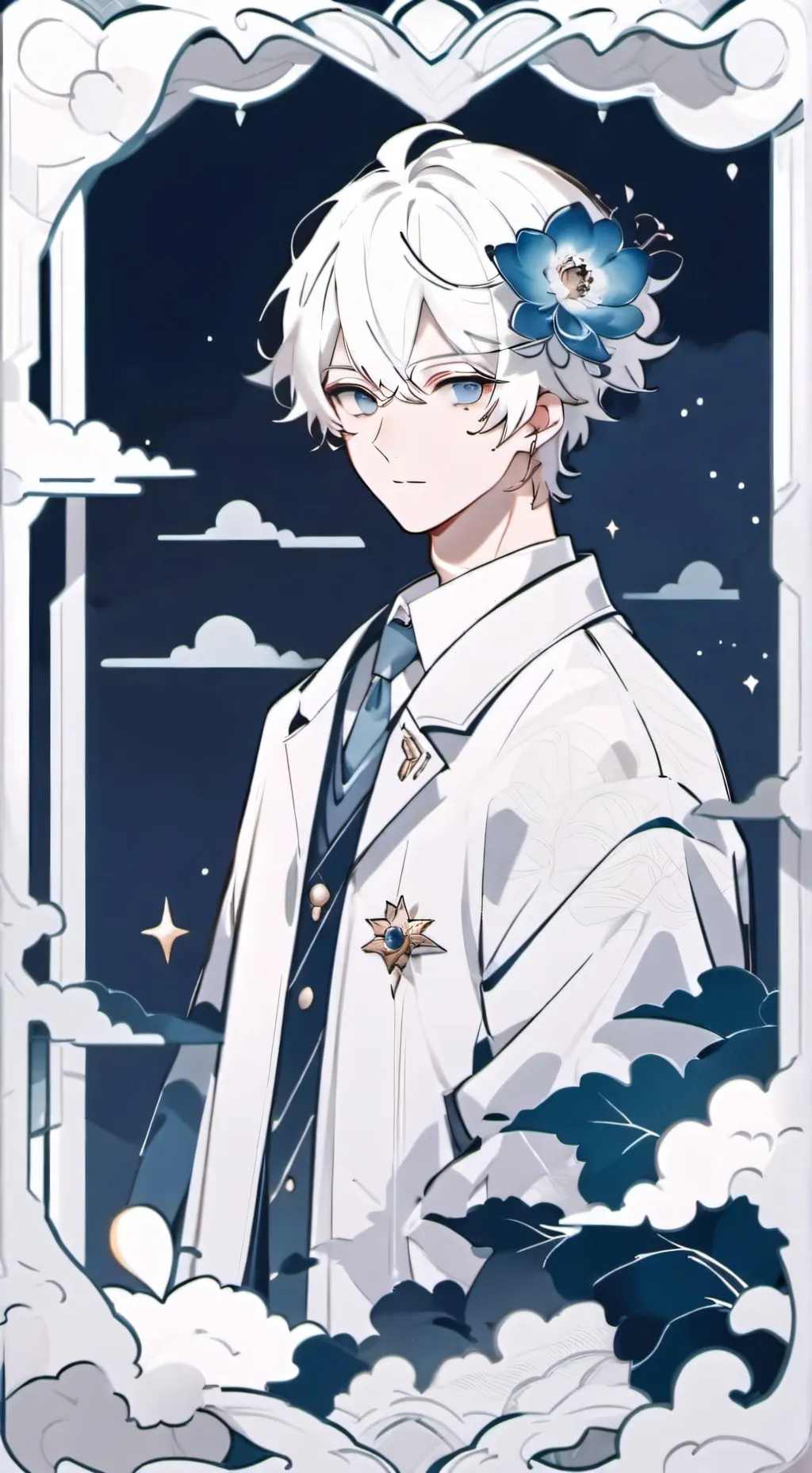 ai character: 🤍Eliseo🤍 background