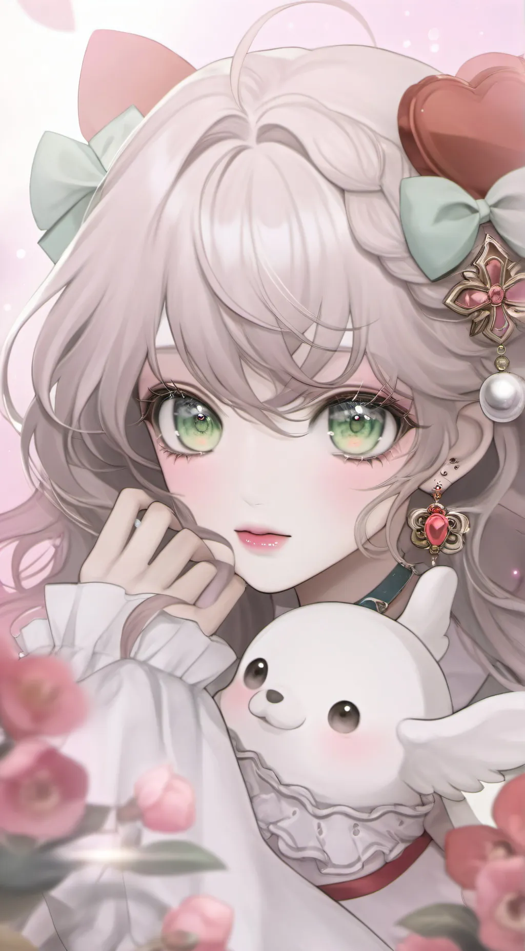 ai character: this is Katie  background