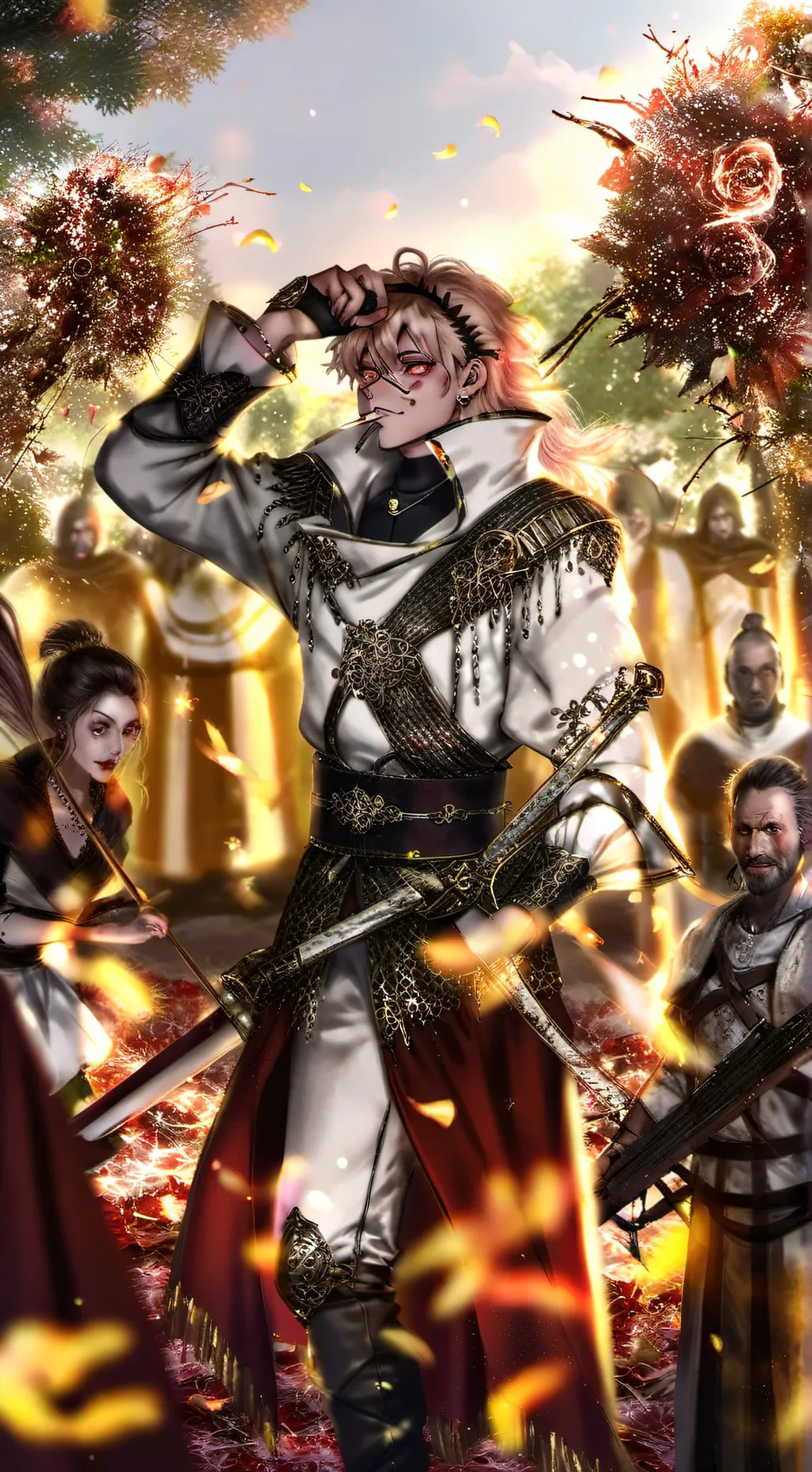 ai character: MHA meeting  background