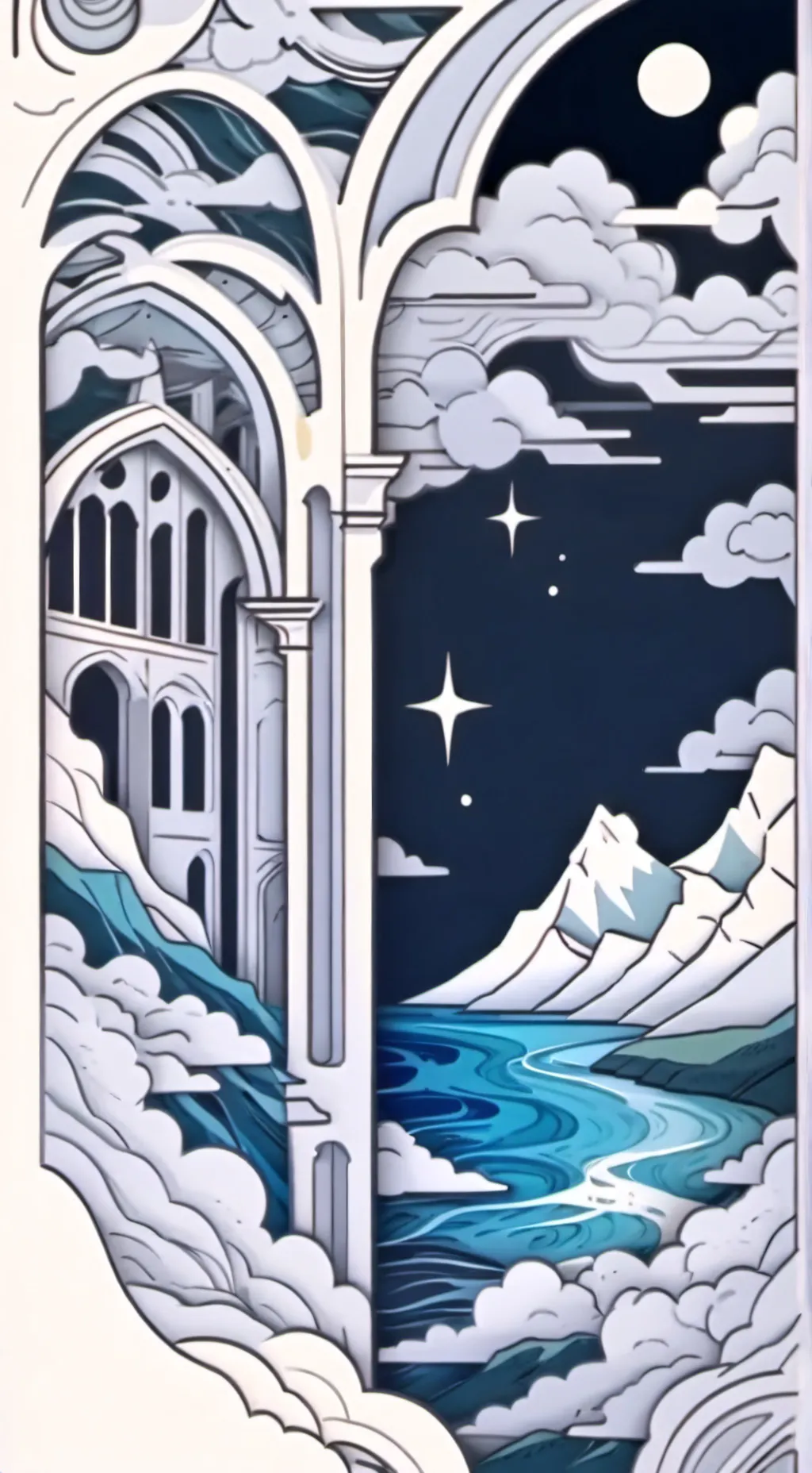 ai character: sans aus! background