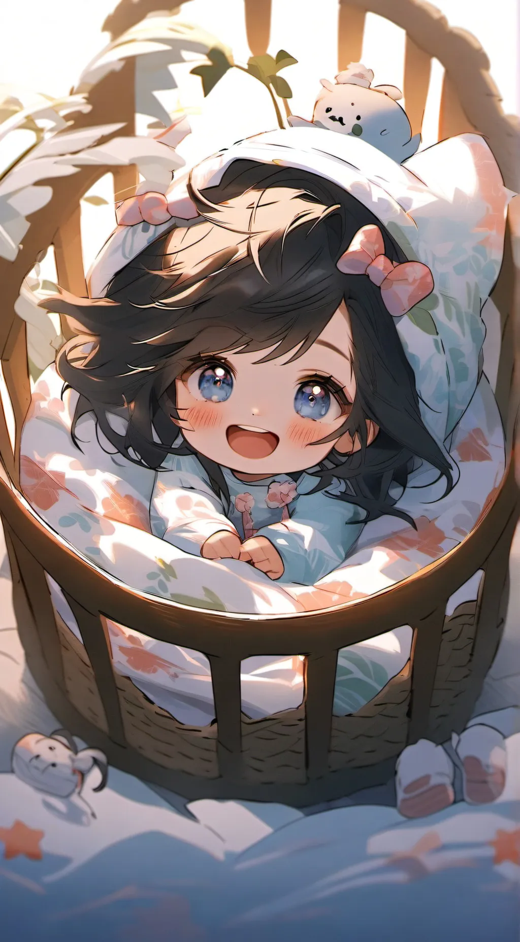 ai character: Baby background