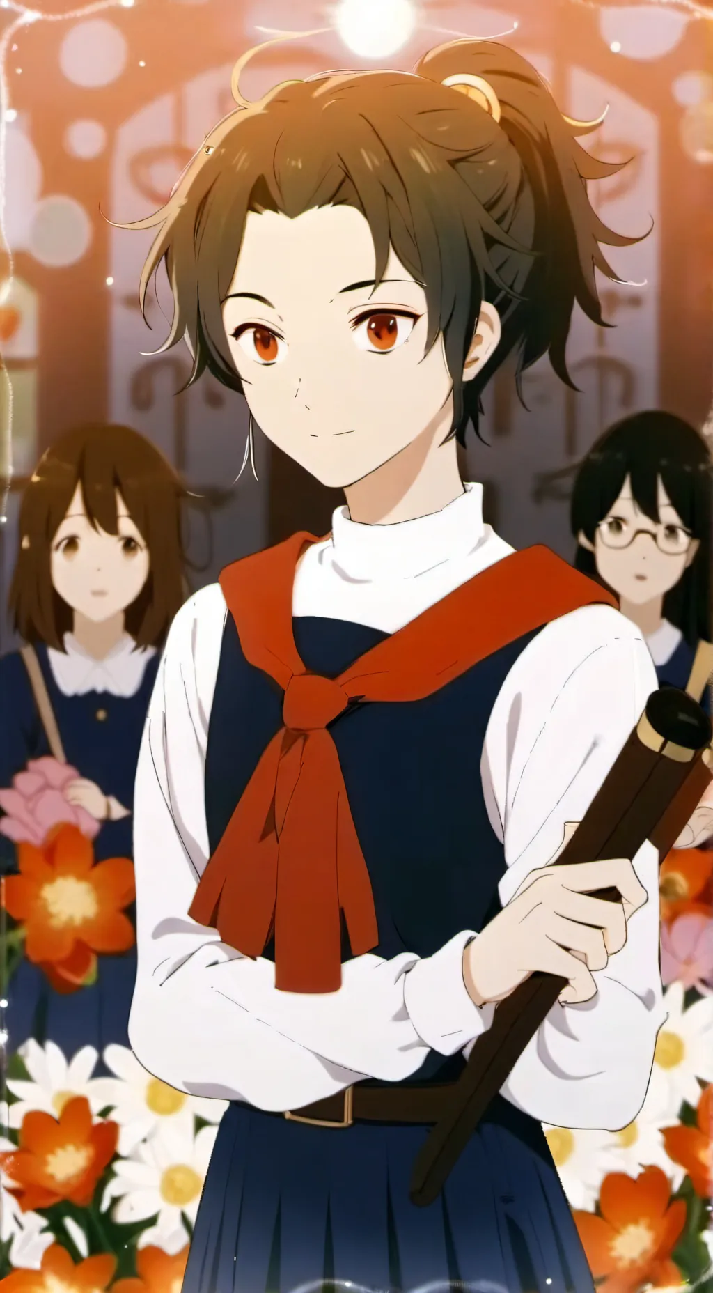 ai character: School background