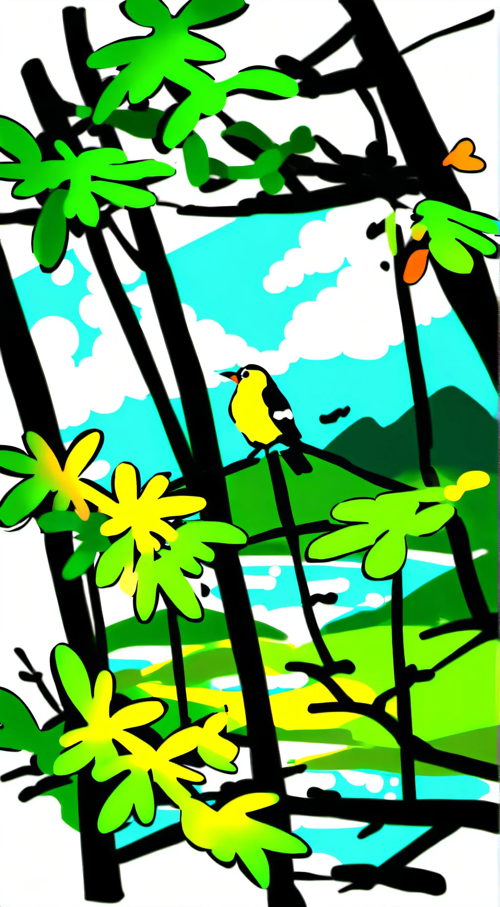 ai character: 🌱Lily🌱 background