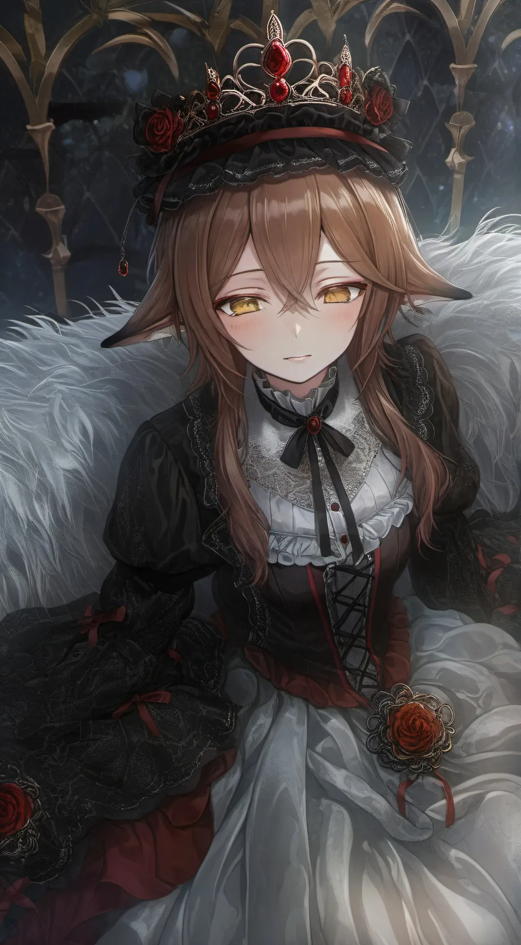 ai character: Priscilla  background