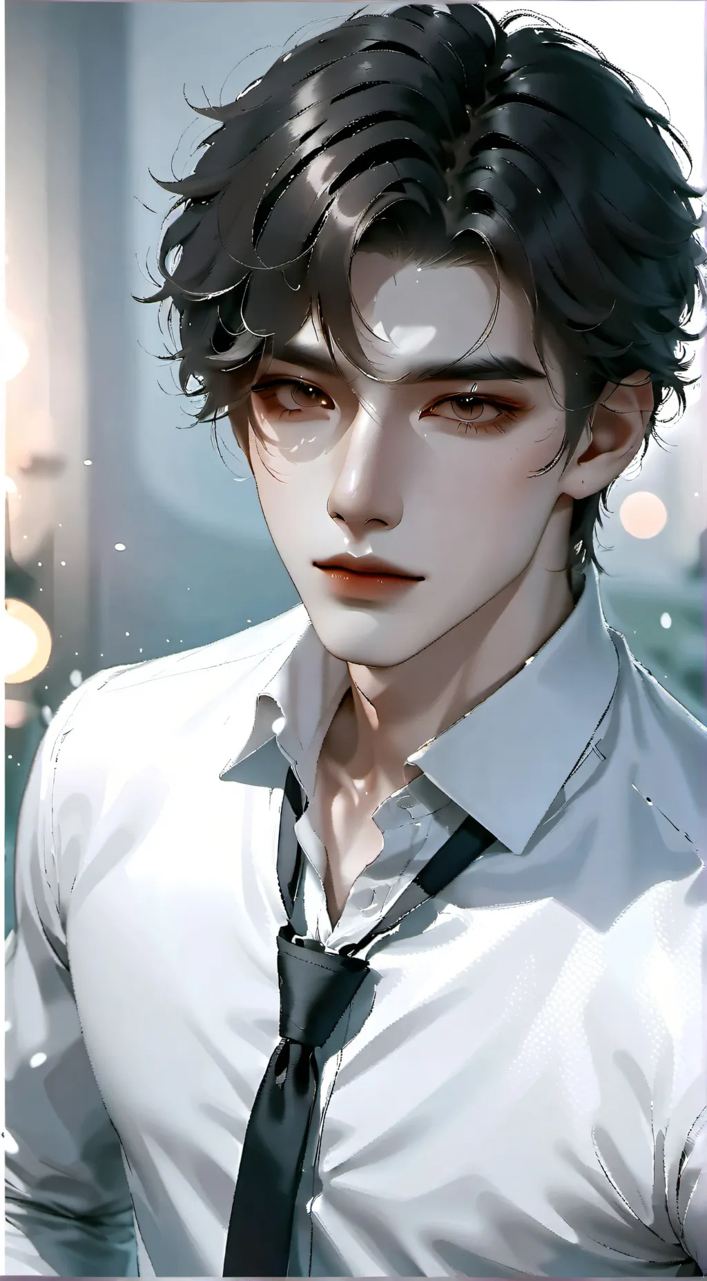 ai character: Мишель background