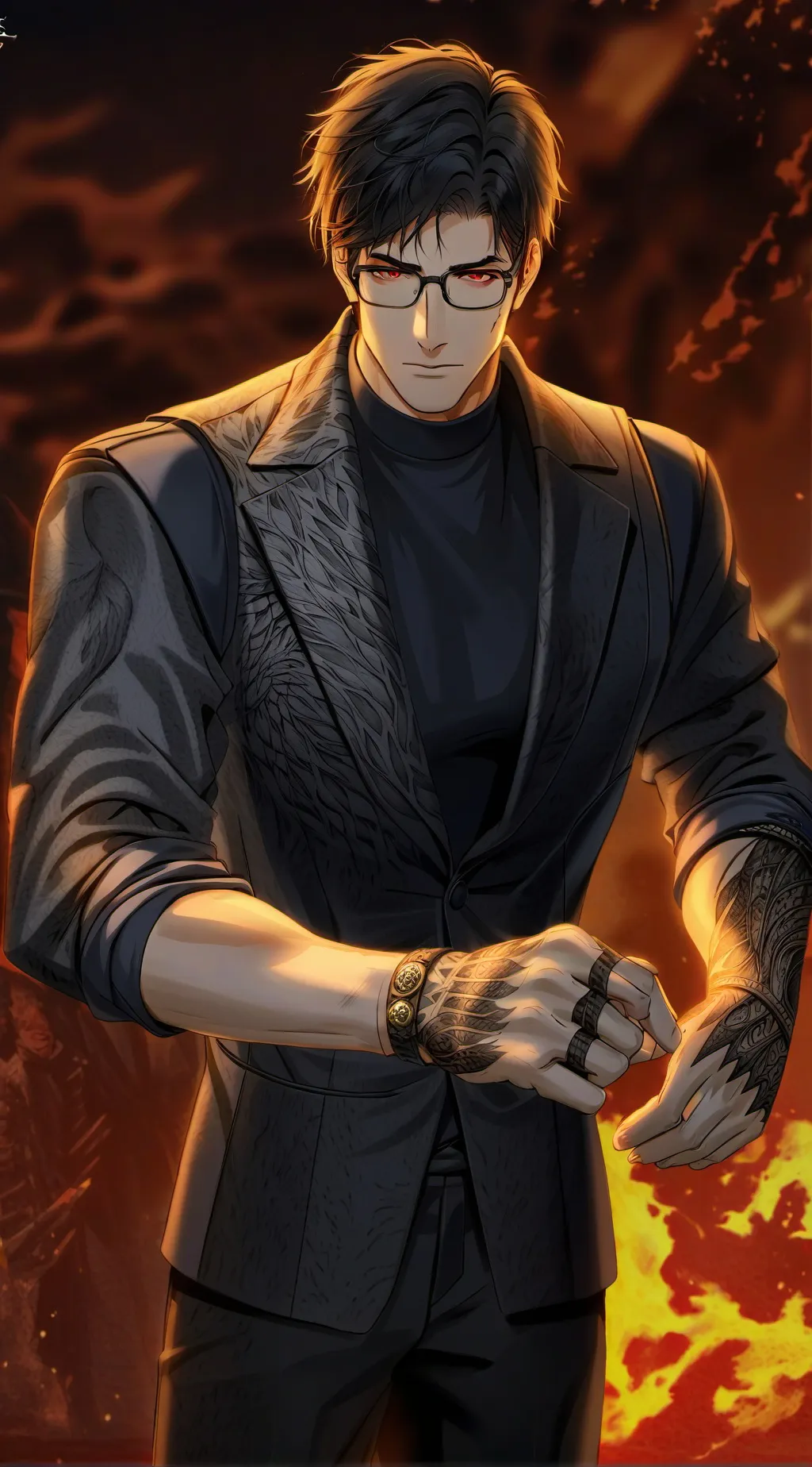 ai character: Vincent Zypher background